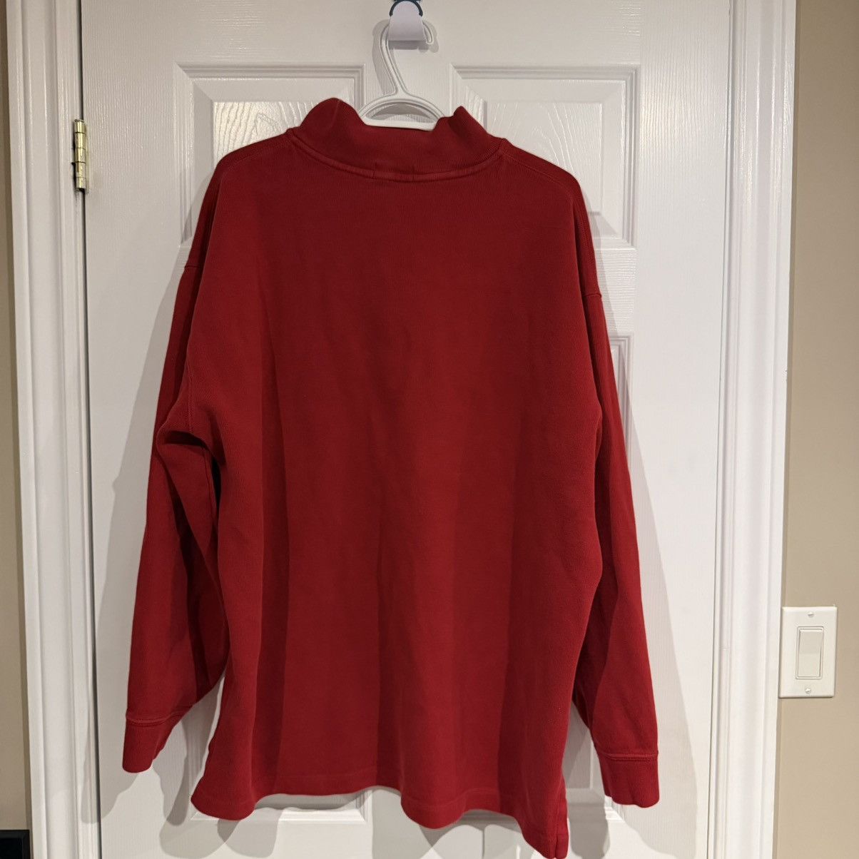Polo Ralph Lauren Polo Ralph Lauren vintage red Quarter zip Size US XL / EU 56 / 4 - 11 Thumbnail