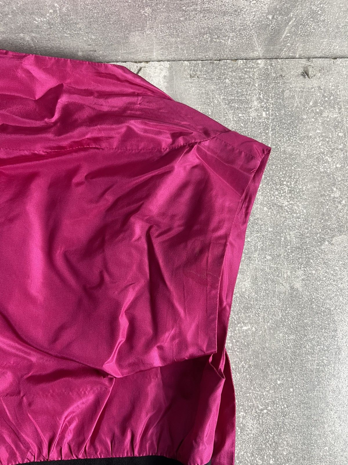 Antonio Berardi Antonio Berardi Made in Italy Silk Wool Dress Fuchsia Black Size XS / US 0-2 / IT 36-38 - 10 Thumbnail