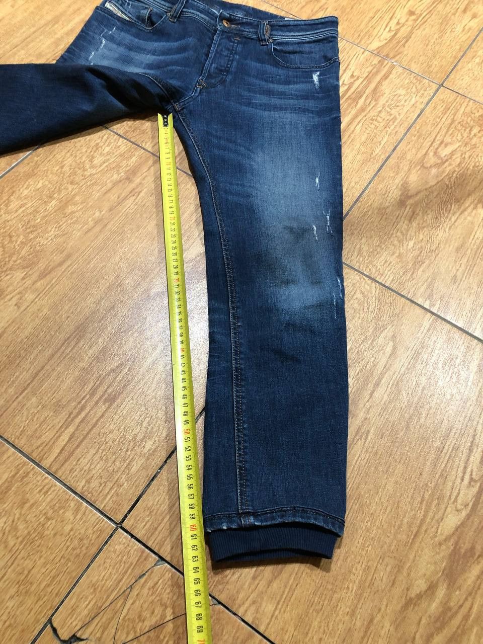 Diesel Diesel SLEENKER Jeans Dark Blue Slim Skinny Stretch jeans Size US 30 / EU 46 - 20 Thumbnail