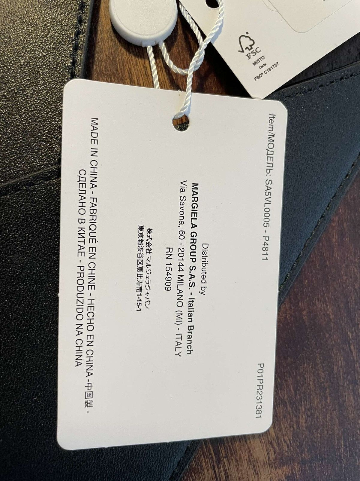 Maison Margiela Maison Margiela mm6 leather phone bag Size ONE SIZE - 9 Thumbnail