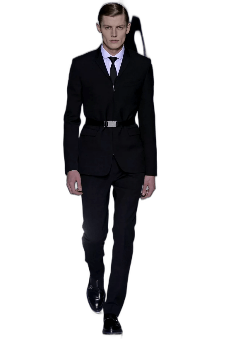 Dior Dior Homme Runway Black Coat Size US M / EU 48-50 / 2 - 1 Thumbnail
