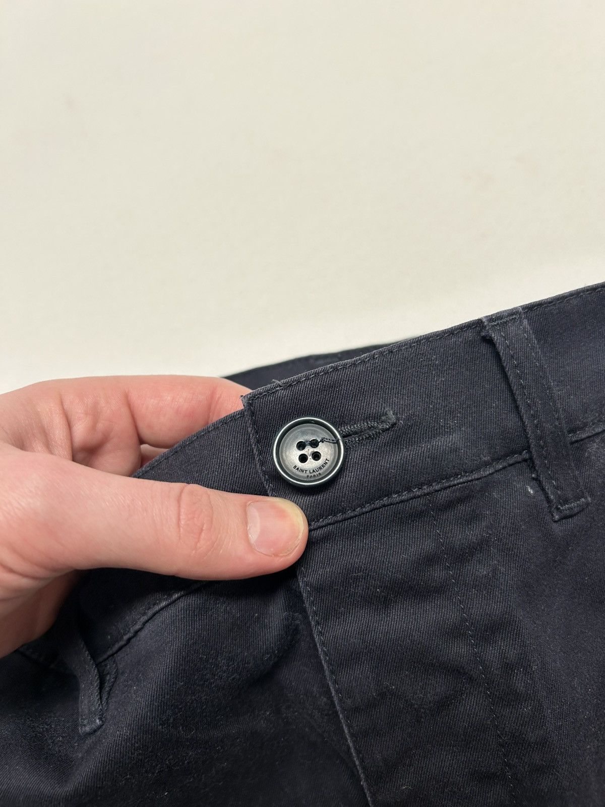 Saint Laurent Paris 2014 Slim Chino Trousers Size US 30 / EU 46 - 5 Thumbnail