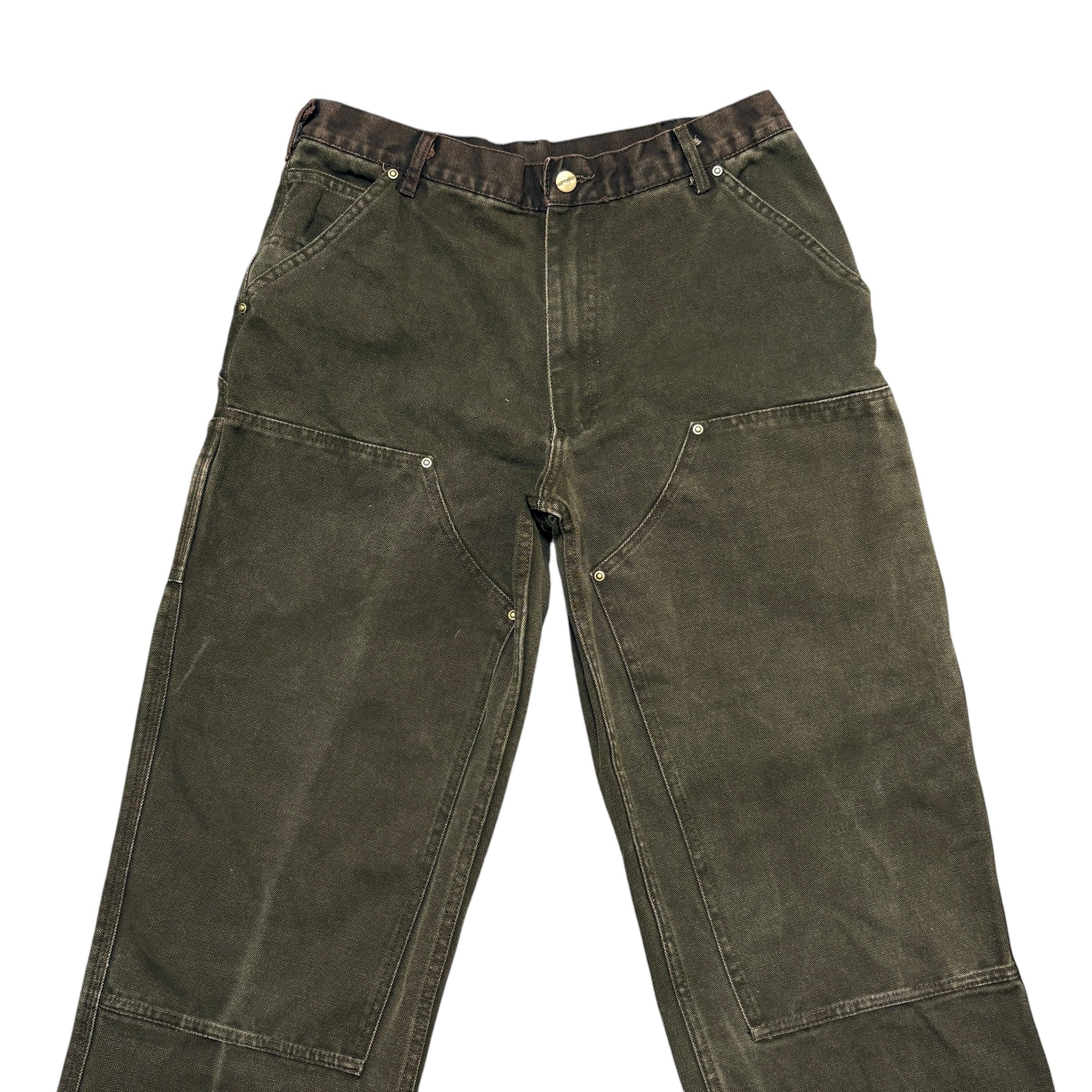 Carhartt Carhartt Double Knee Pants Brown 32x32 Size US 32 / EU 48 - 3 Thumbnail