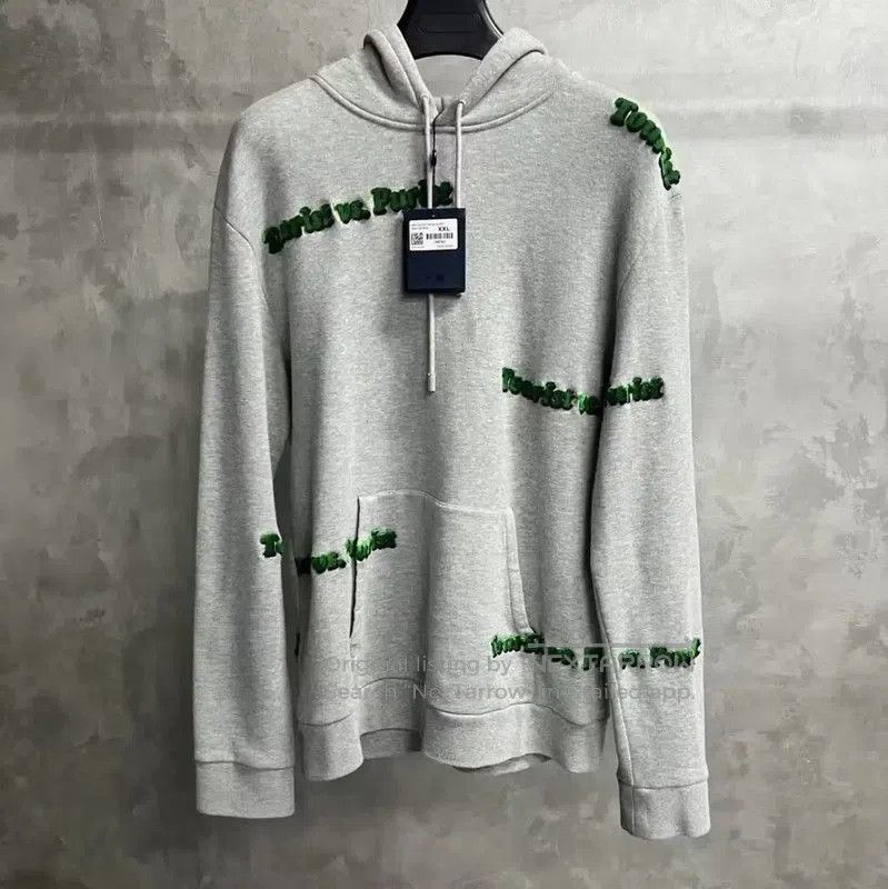 Louis Vuitton Louis Vuitton Gray Cotton XXL Hoodie . Size US XXL / EU 58 / 5 - 1 Thumbnail