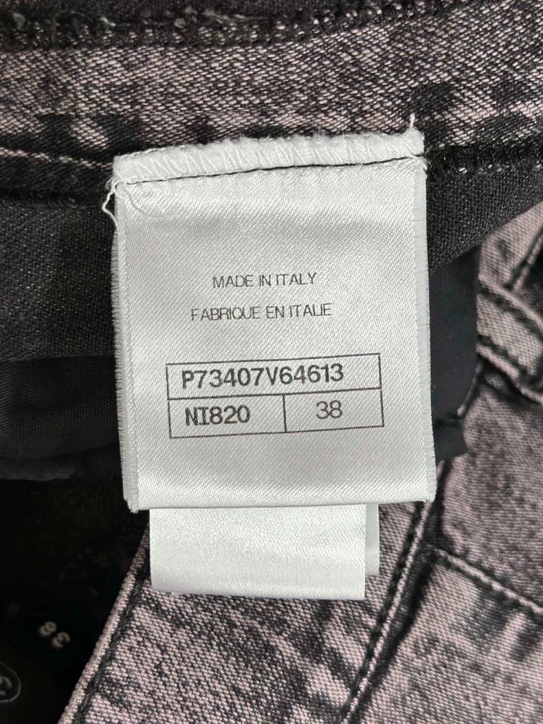 Chanel Chanel Ash color-matched jeans 2504-Nextarrow Size 25" / US 0 / IT 36 - 7 Thumbnail