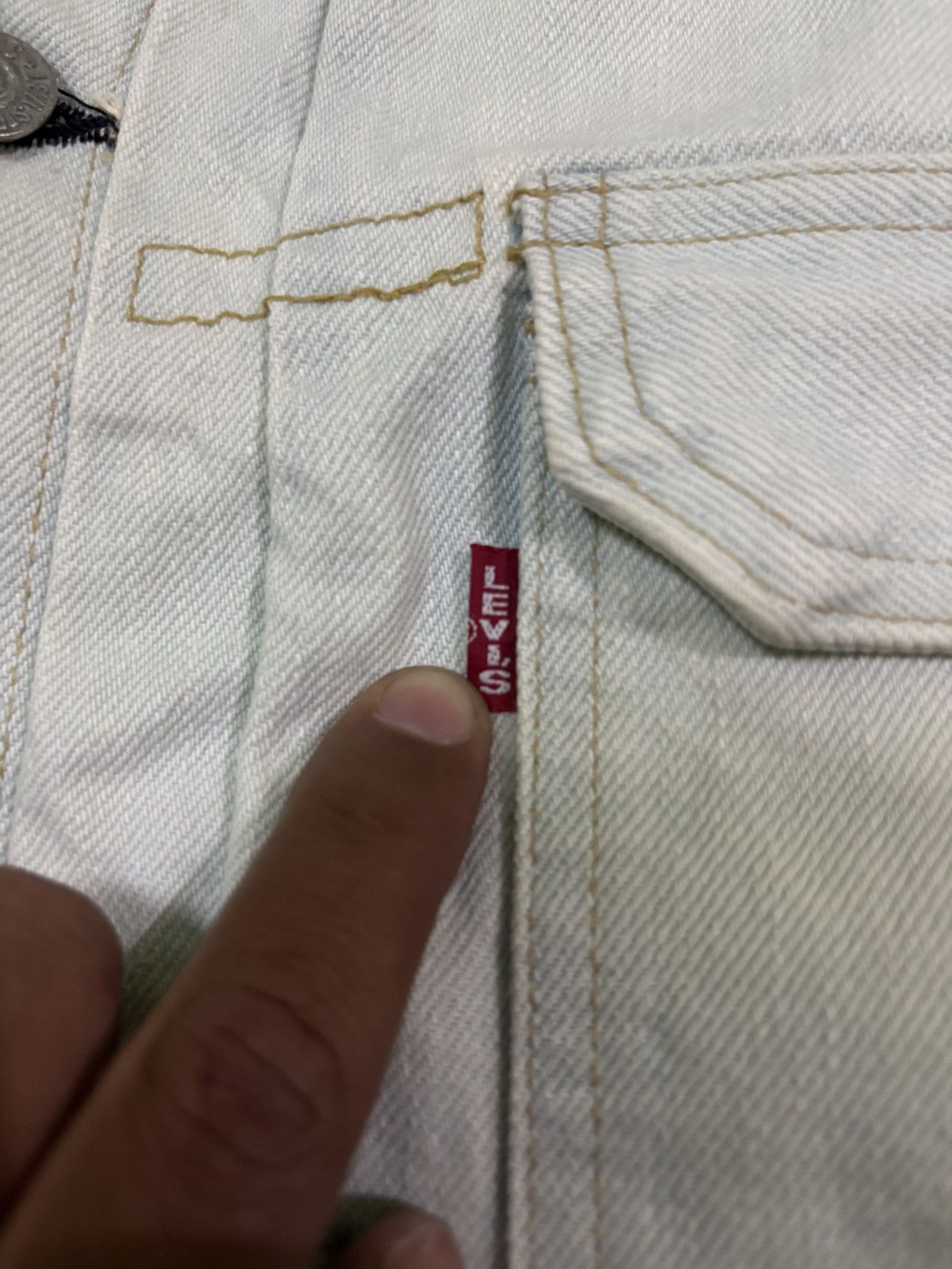 Levi's Vintage Clothing Levi’s Tracker Big E Stonewash Denim Jacket Size US M / EU 48-50 / 2 - 13 Thumbnail