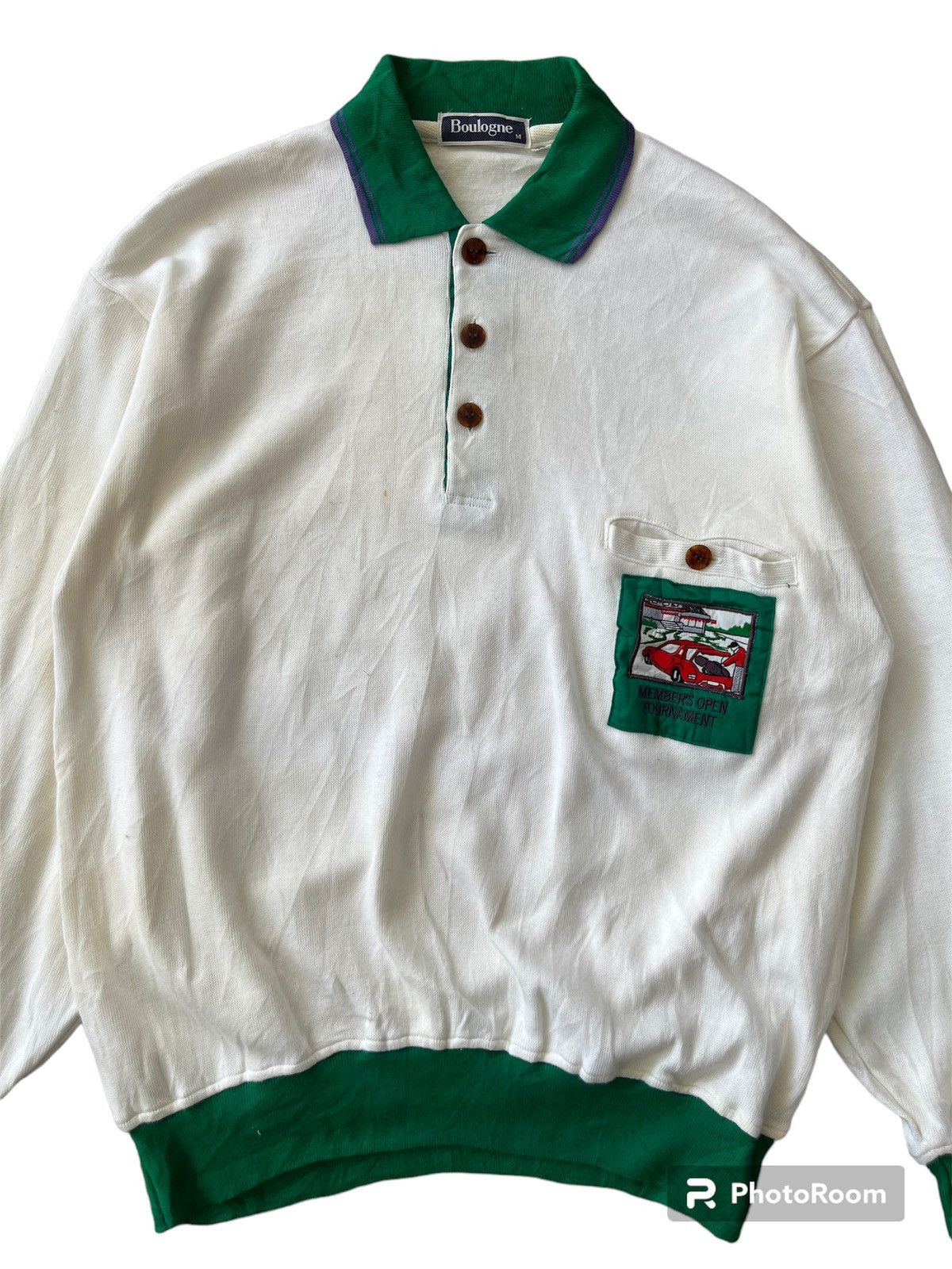 Japanese Brand Vintage Boulogne Sweatshirts Size US M / EU 48-50 / 2 - 2 Thumbnail
