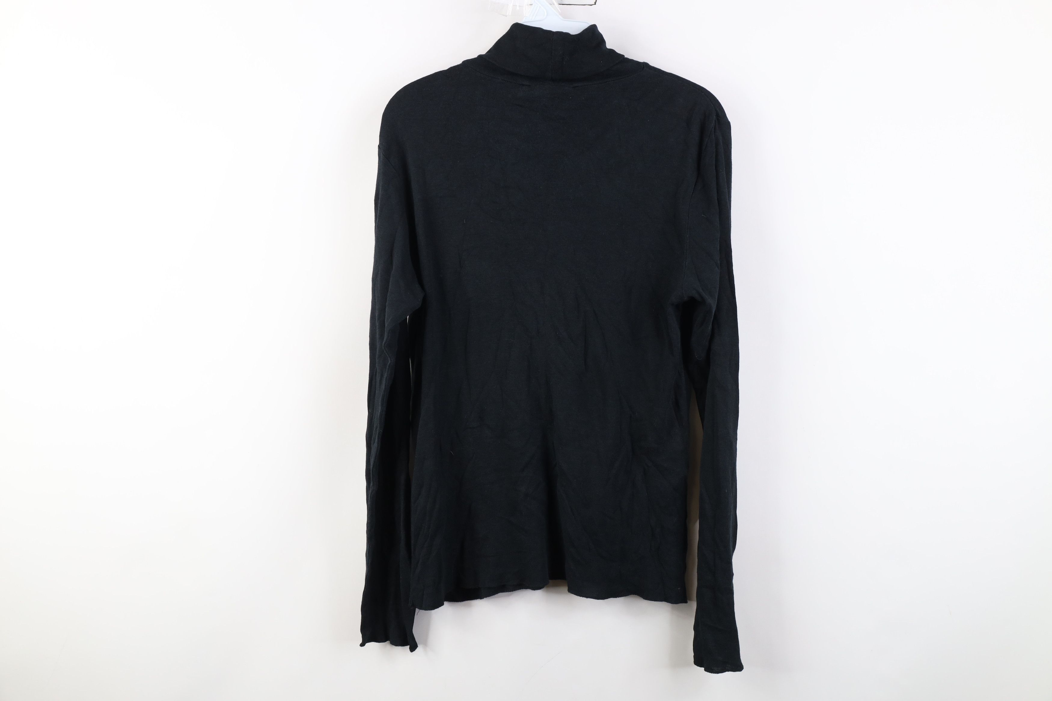Ralph Lauren Vintage 90s Ralph Lauren Lightweight Knit Turtleneck T-Shirt Size XL / US 12-14 / IT 48-50 - 11 Thumbnail