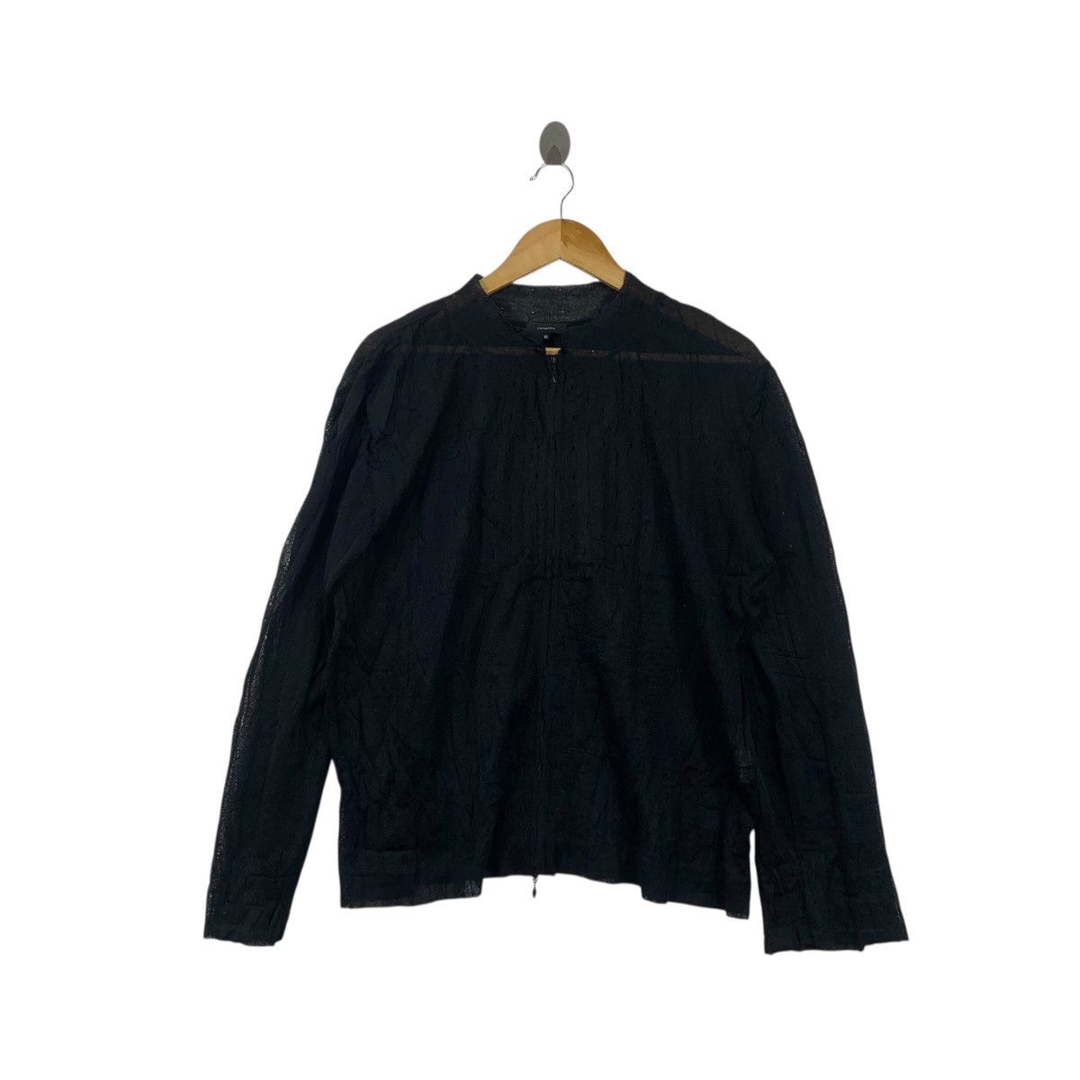 Other GABARDINE K.T JAPA Five Foxes See Through Jacket Blouse Size L / US 10 / IT 46 - 1 Thumbnail