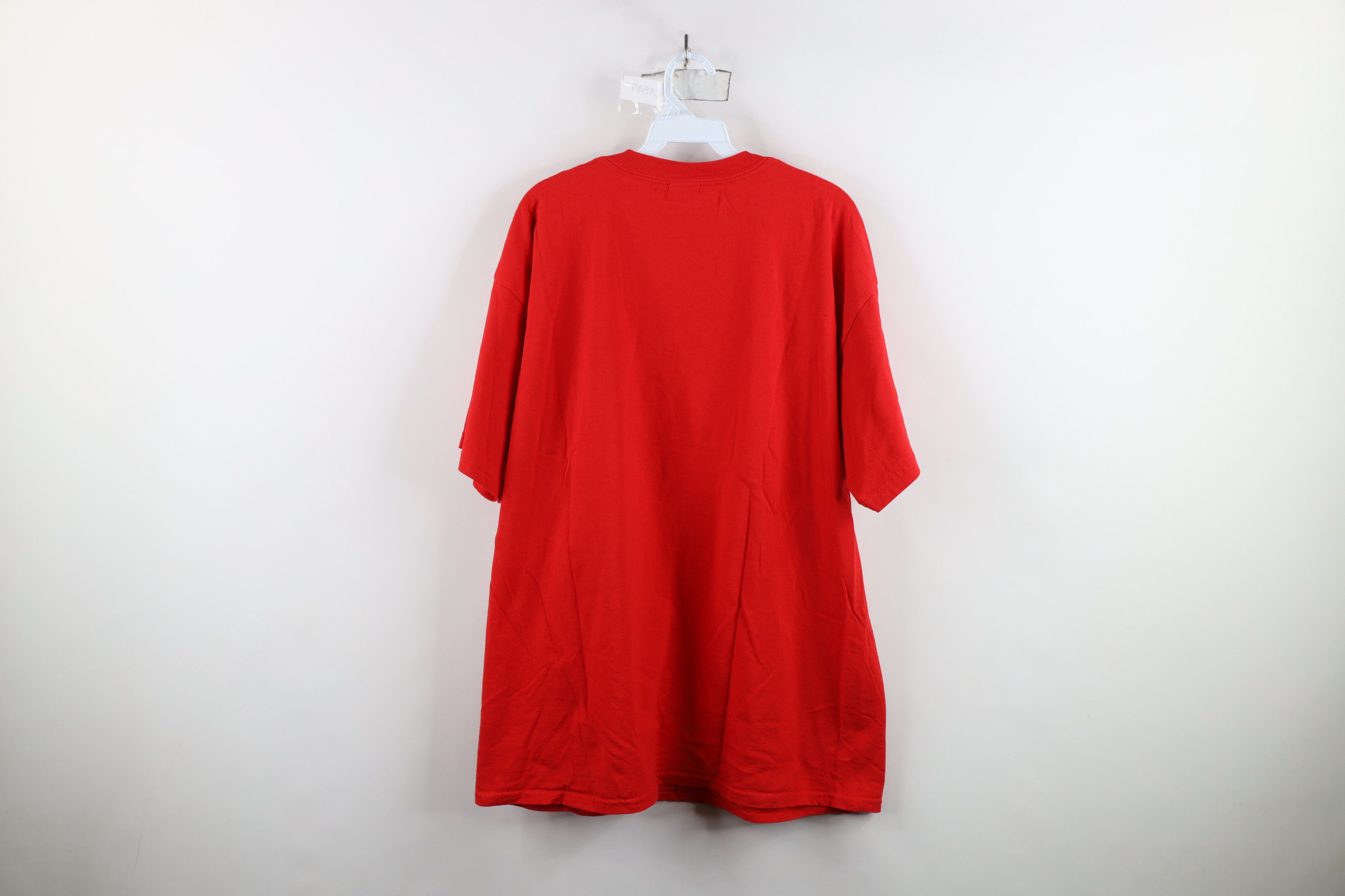 Vintage Vintage Y2K Ohio State University Football T-Shirt Red Size US XL / EU 56 / 4 - 10 Thumbnail
