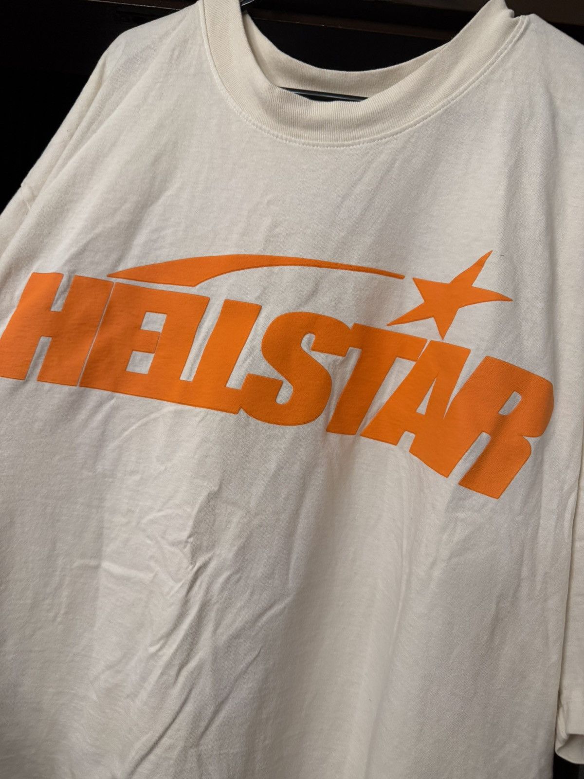 HELLSTAR Hellstar Classic Tee (Sail/Orange) size XXXL Size US XXL / EU 58 / 5 - 3 Thumbnail