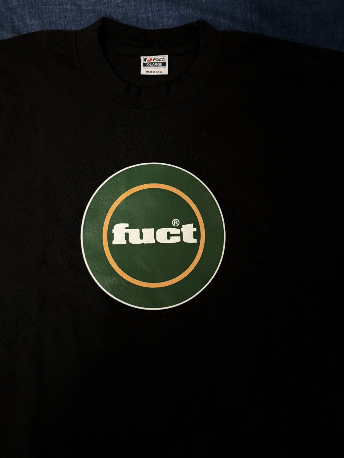 FUCT Fuct Circle Logo tee Size US XL / EU 56 / 4 - 2 Thumbnail
