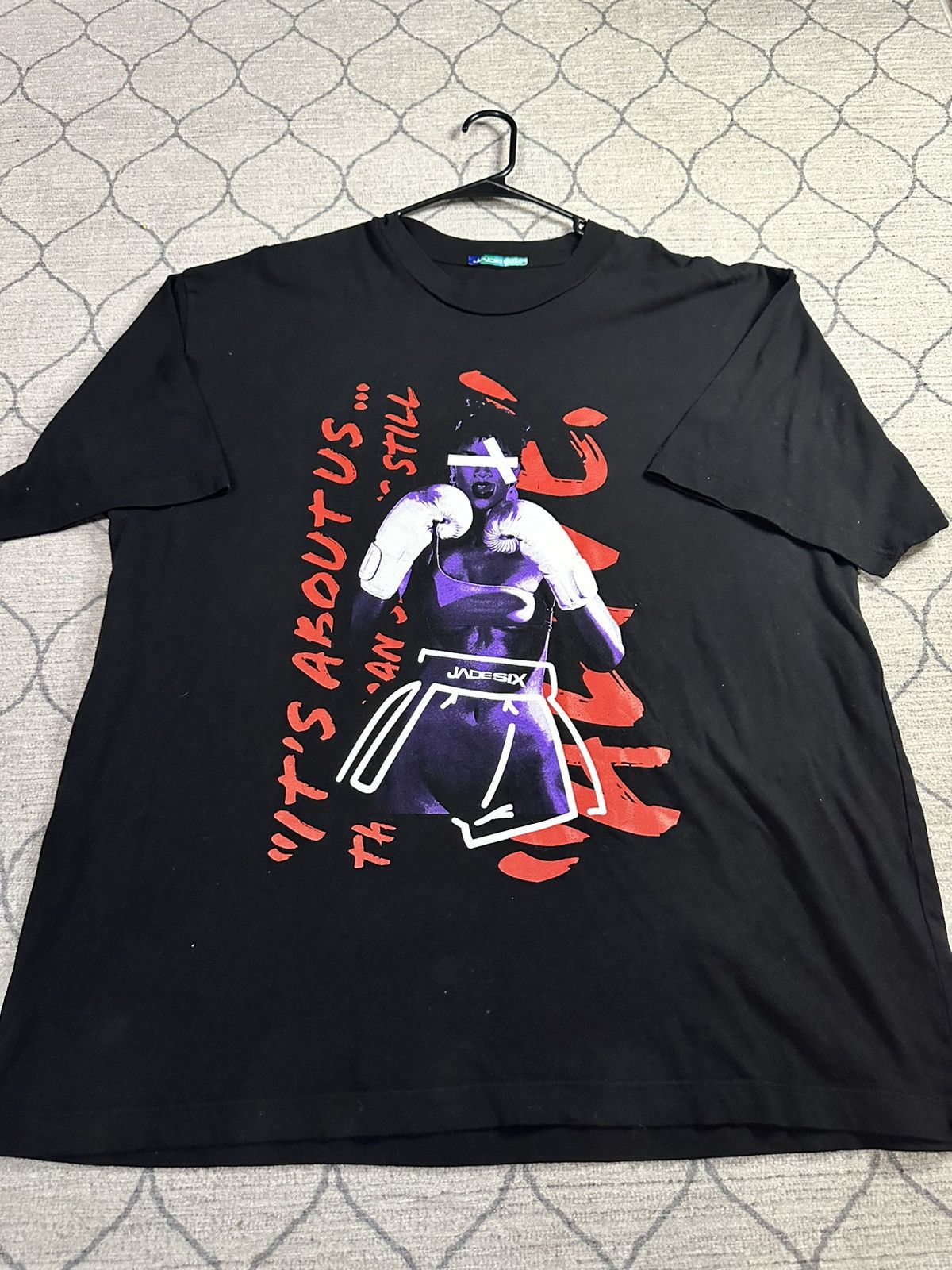 Vintage JADESIX RIHANNA GRAPHIC TEE Size US XL / EU 56 / 4 - 2 Thumbnail
