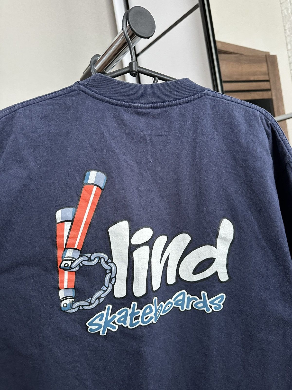 Blind Skateboards Blind Skateboards Vintage T-Shirt Tee 90s Size US L / EU 52-54 / 3 - 9 Thumbnail