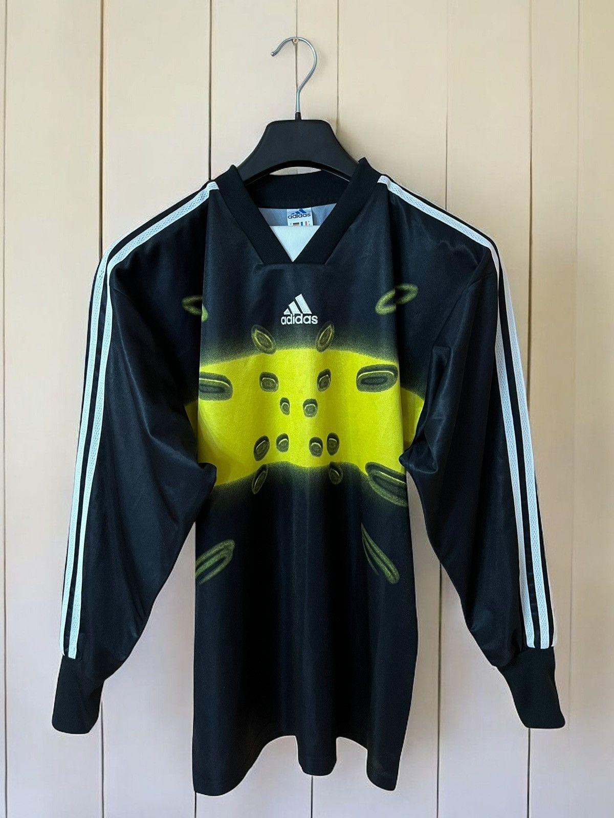 ADIDAS 1990/01/02 VINTAGE GOALKEEPER TEMPLATE GK JERSEY RARE