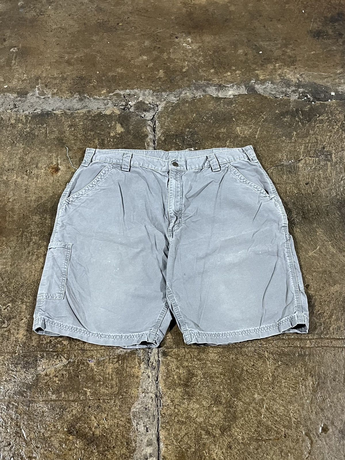 Carhartt × Vintage Crazy Vintage Y2K Carhartt Carpenter Shorts Workwear Skater Size US 40 / EU 56 - 2 Thumbnail