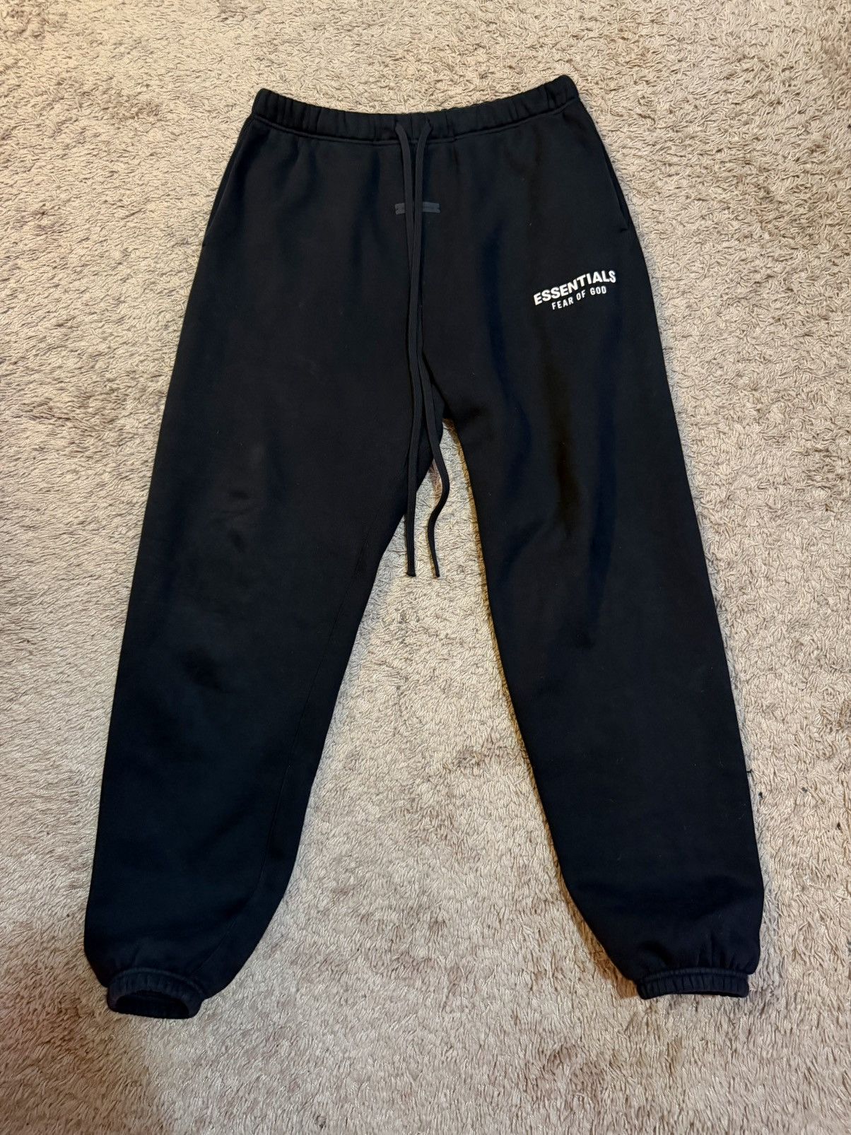 Essentials Fear of God Essentials Sweatpants ‘Black’ Size US 32 / EU 48 - 1 Thumbnail