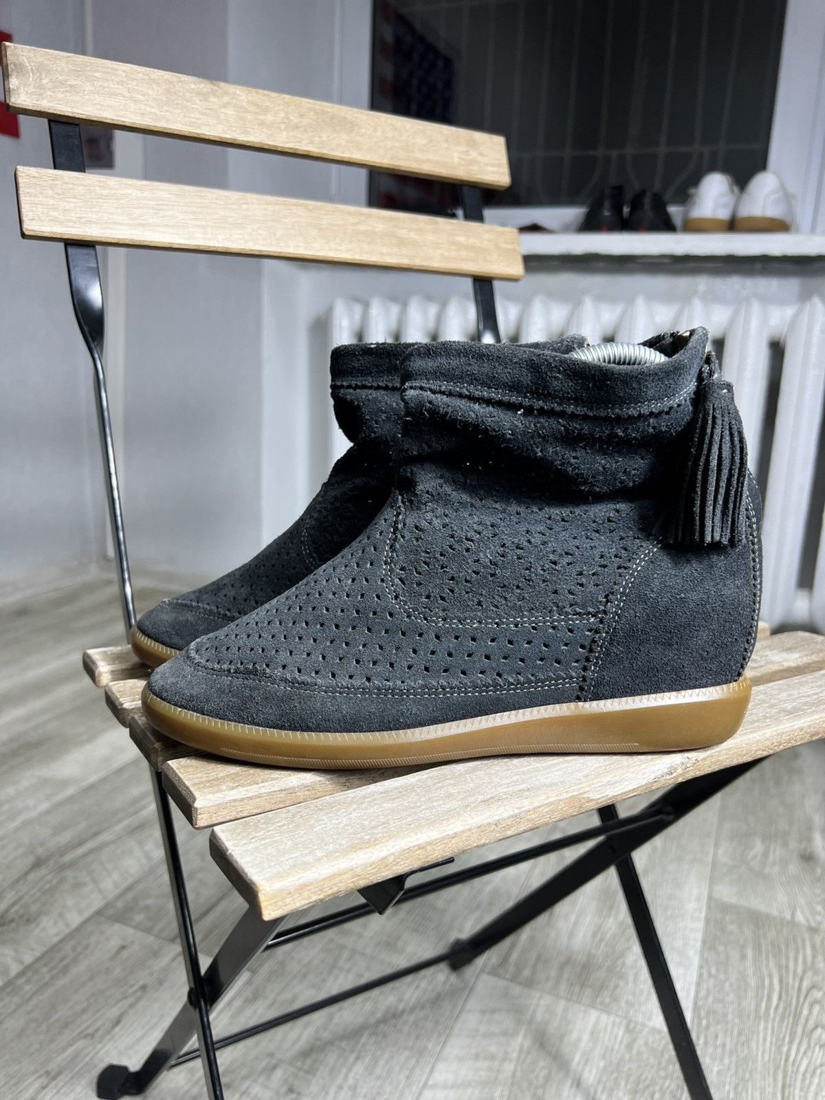 Isabel Marant Isabel Marant Basley Ankle Boots Western Bekett Sneakers Y2k Size US 9 / IT 39 - 2 Thumbnail