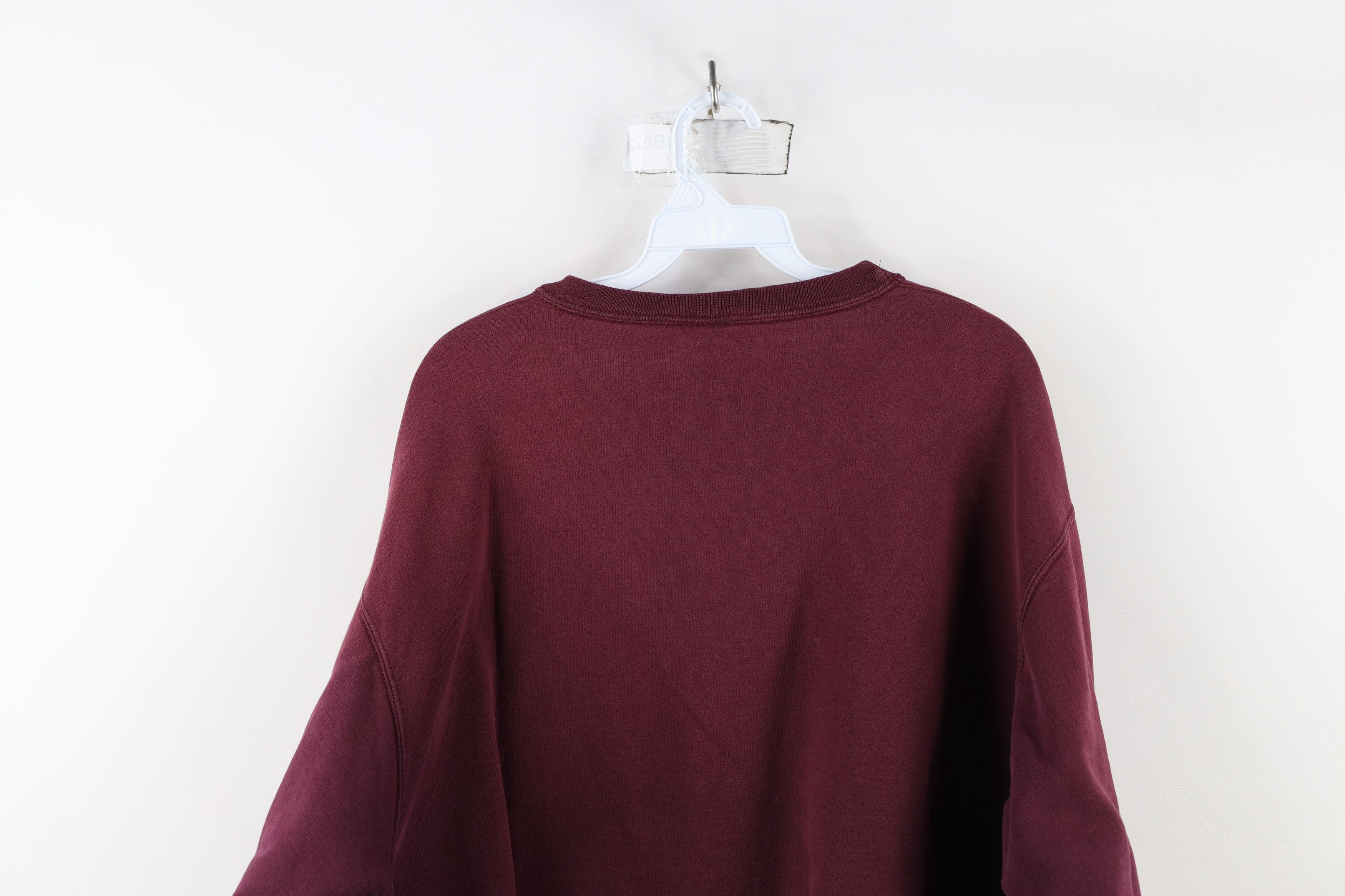 Champion × Vintage Vintage 90s Champion Monochrome Crewneck Sweatshirt Purple Size US L / EU 52-54 / 3 - 12 Thumbnail