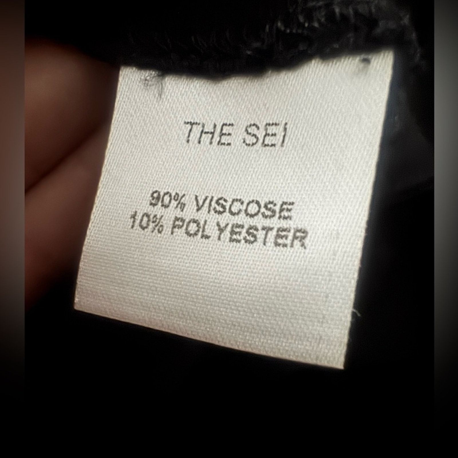 REVOLVE NEW The Sei $205 BLACK Tie Front crop top size 2 Size XS / US 0-2 / IT 36-38 - 7 Thumbnail