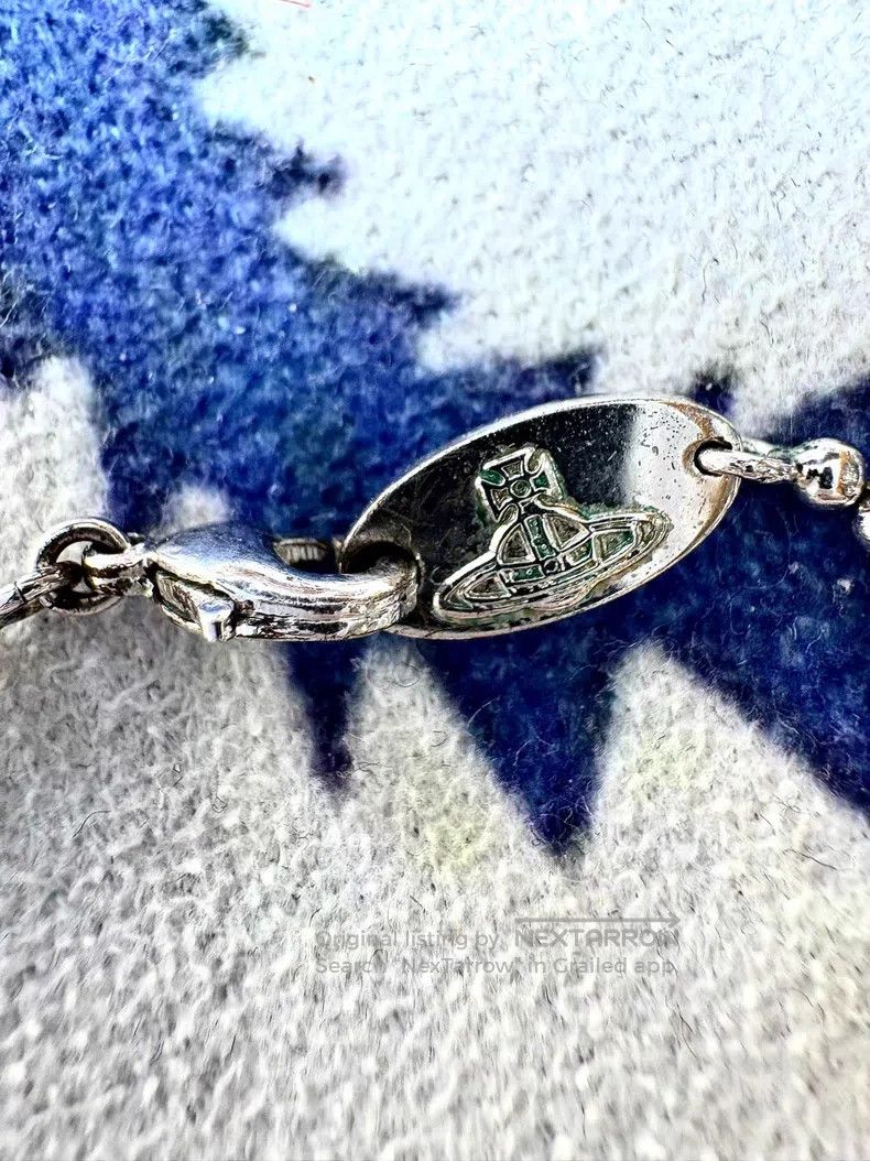 Vivienne Westwood Vivienne Westwood Black Mini Saturn Necklace Size ONE SIZE - 4 Thumbnail