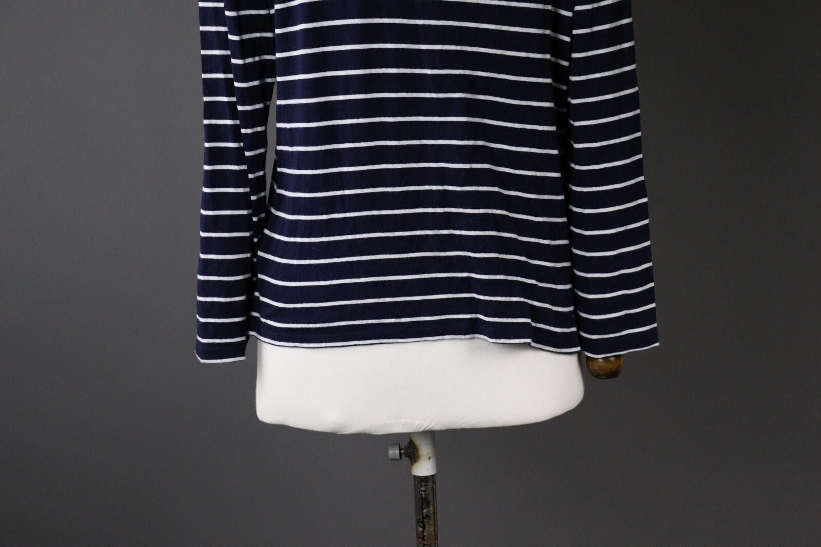 Lauren Ralph Lauren Lauren Ralph Lauren Blue Stripe Pullover Sweater Size L Size L / US 10 / IT 46 - 7 Thumbnail