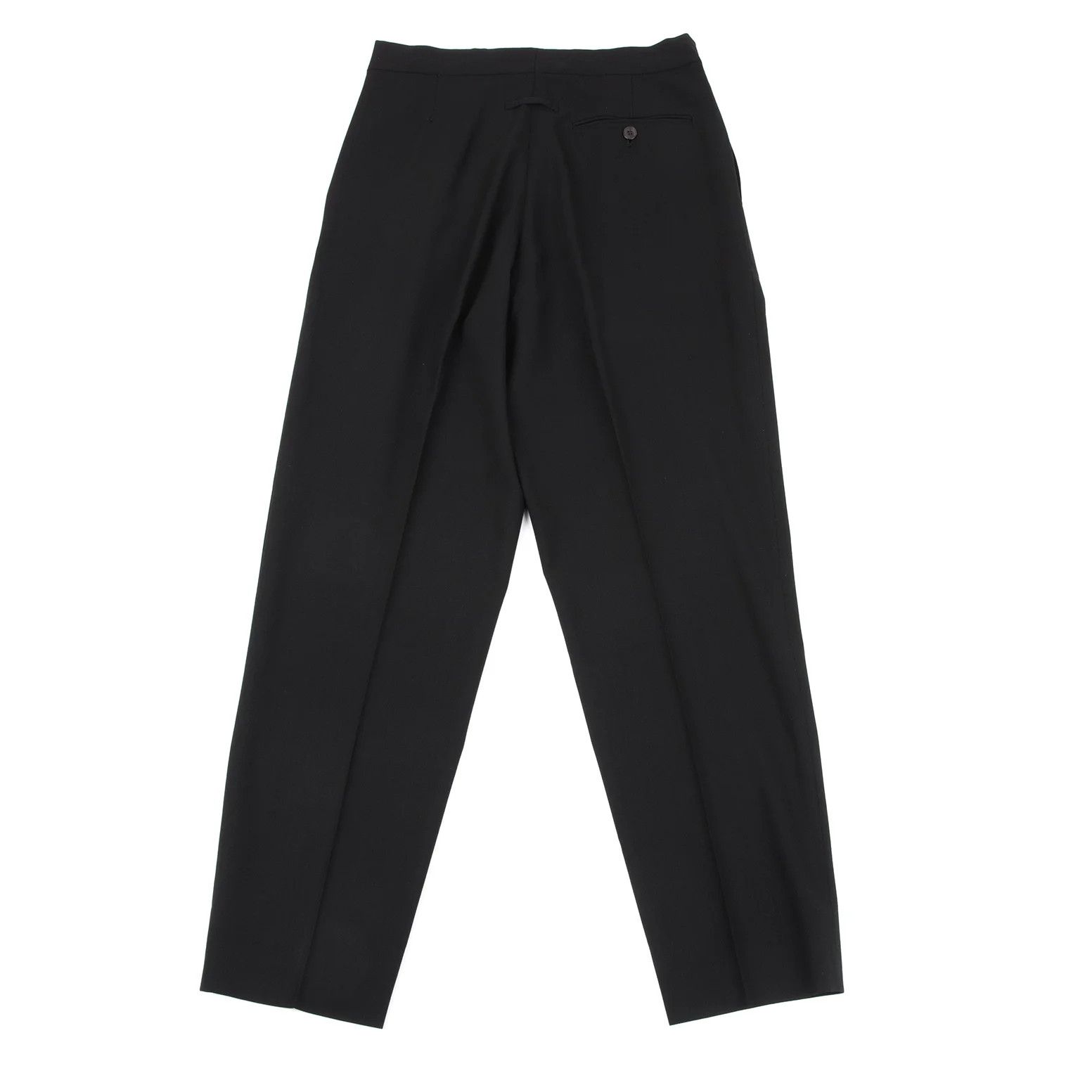 Jean Paul Gaultier Summer Wool Two-Tuck Pants in Black Size 48 Size US 32 / EU 48 - 8 Thumbnail