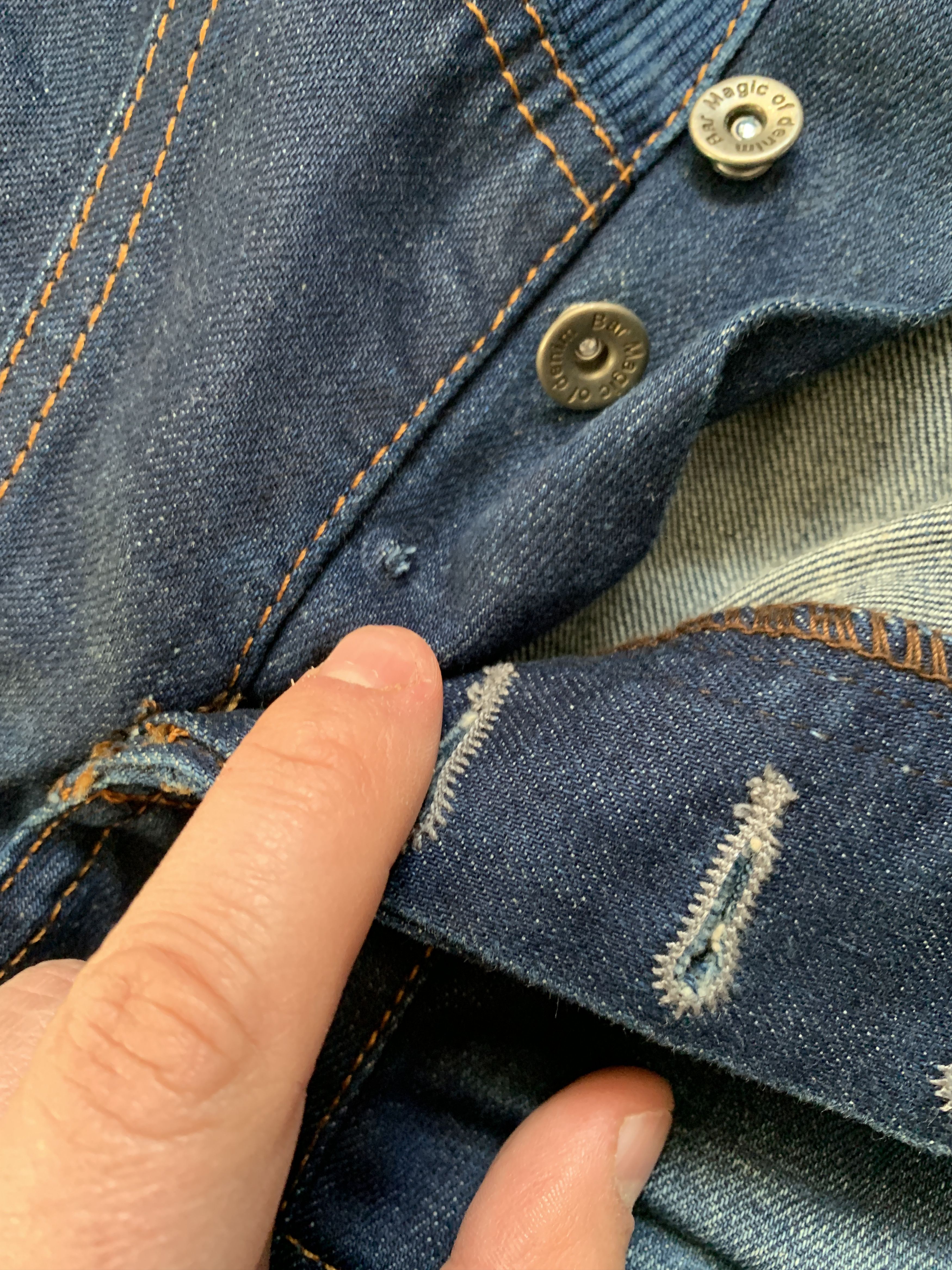 Japanese Brand Bar Of Denim Vintage Jeans Size US 36 / EU 52 - 6 Thumbnail