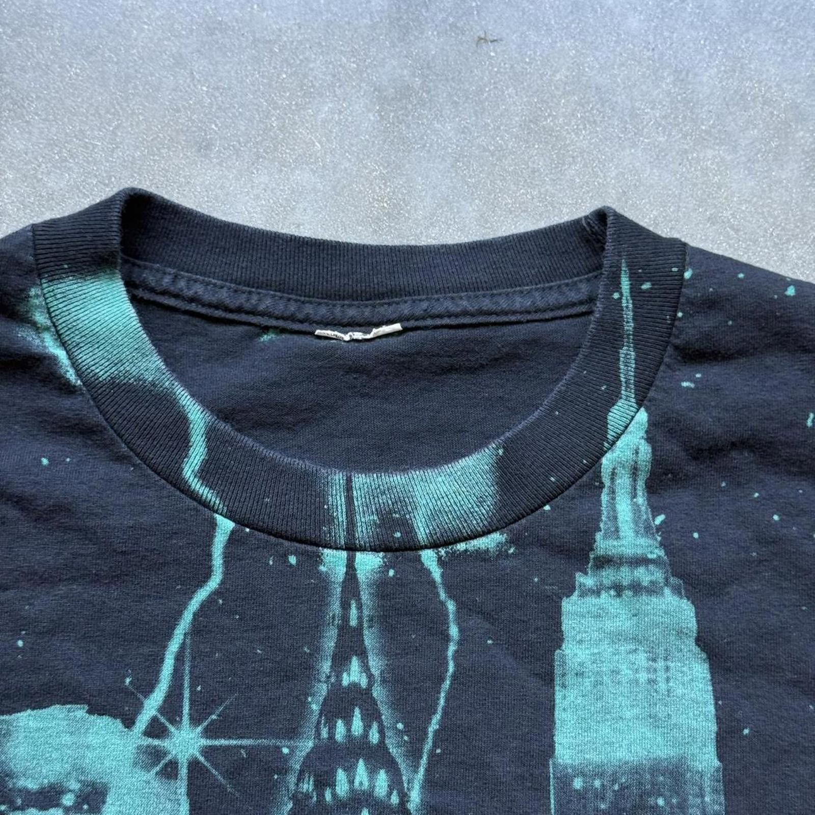 Other New York City Statue Of Liberty All-Over Print Faded T-shirt Size US XL / EU 56 / 4 - 5 Thumbnail