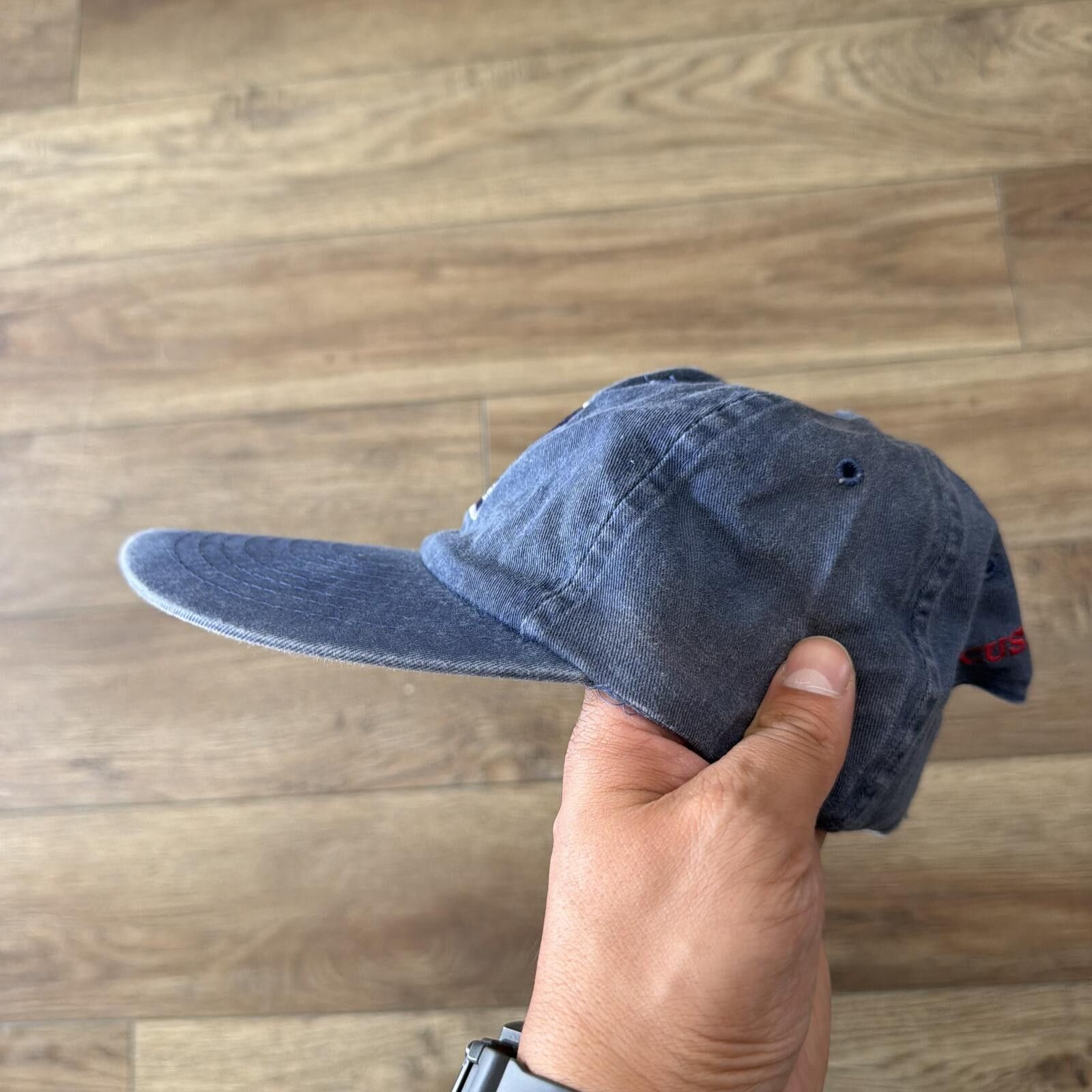 Nissan Vintage 90s GOSS Navy Blue Baseball Dad Hat Cap Size ONE SIZE - 3 Thumbnail