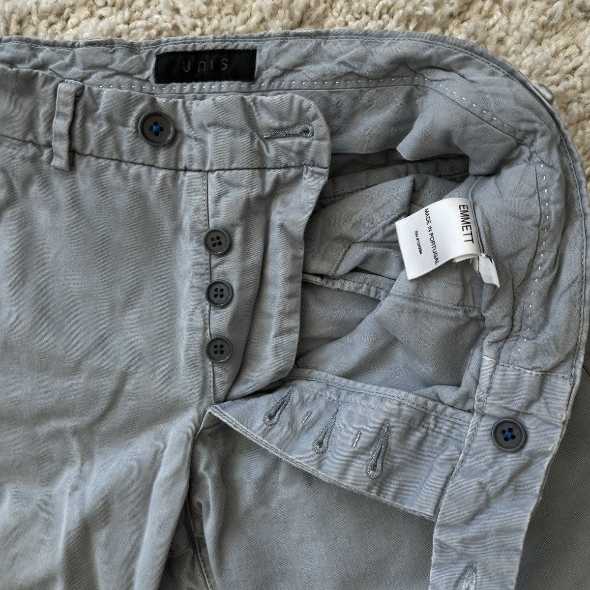 Unis Emmett Short in Smoke Blue Size US 28 / EU 44 - 2 Thumbnail