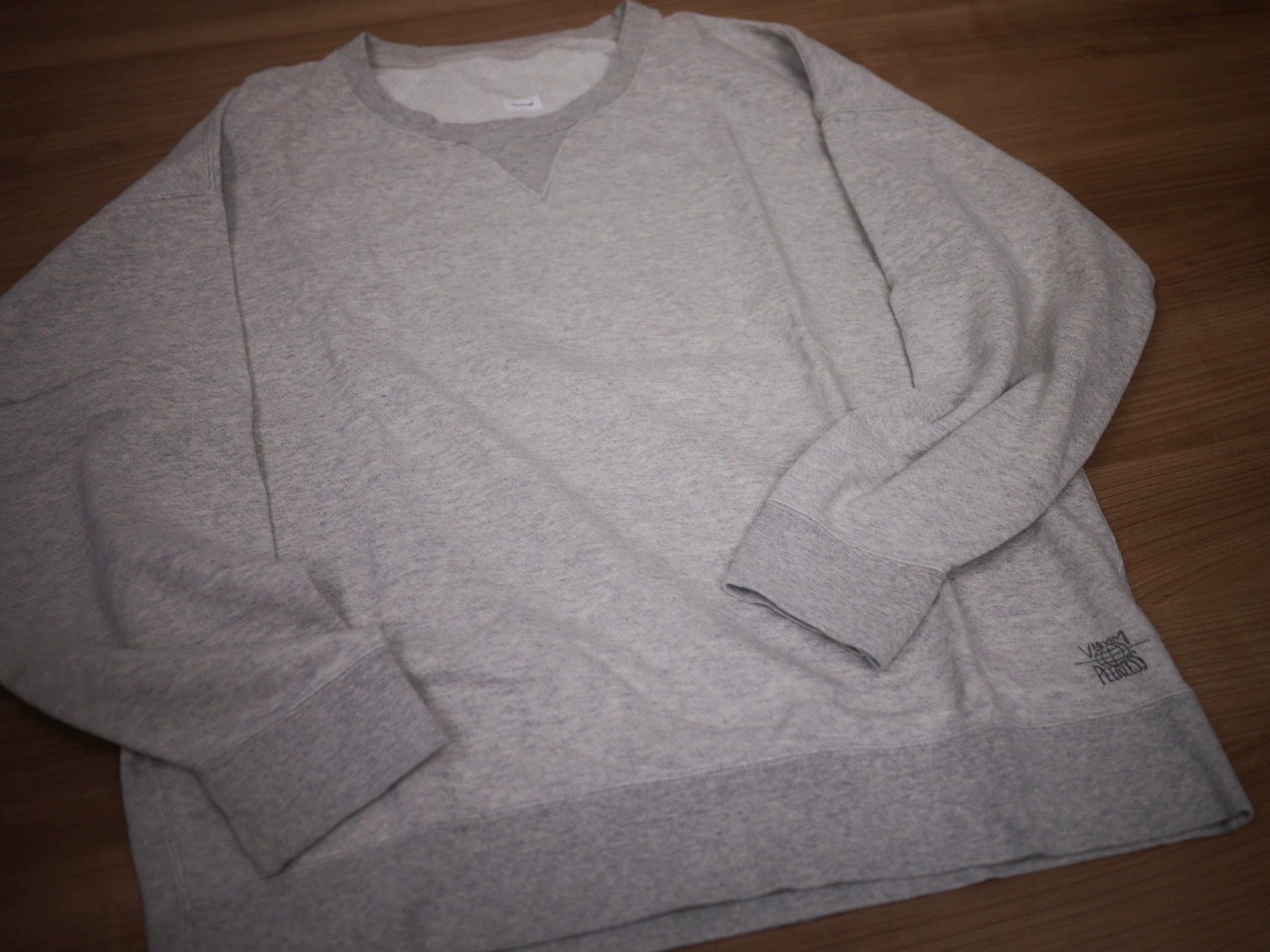 Visvim VISVIM JUMBO SWEAT CREW 2-Pack Indigo (ICT) & Grey 3 used Size US L / EU 52-54 / 3 - 8 Thumbnail