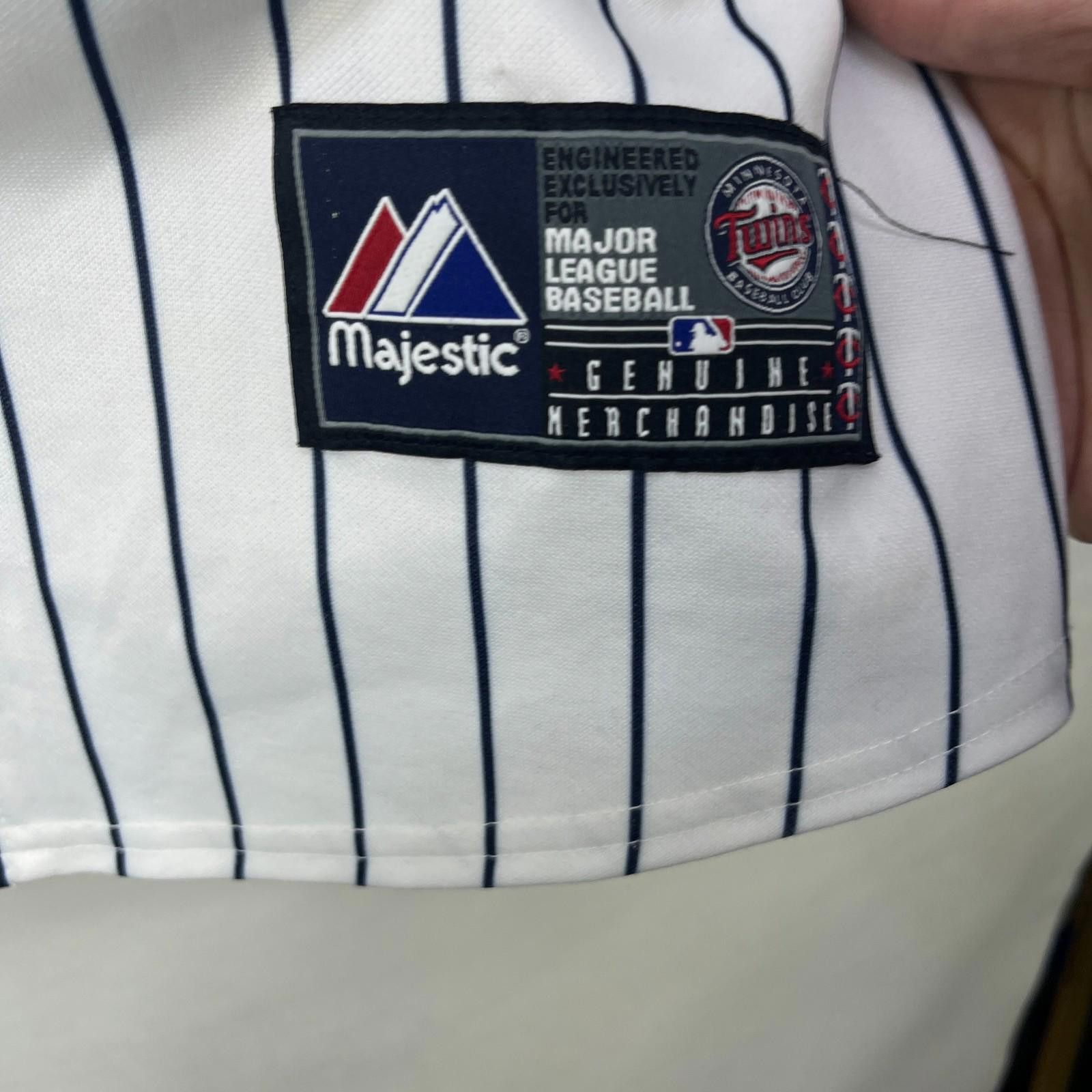 Majestic Vintage Minnesota Twins Morneau Baseball Jersey Small Size ONE SIZE - 5 Thumbnail