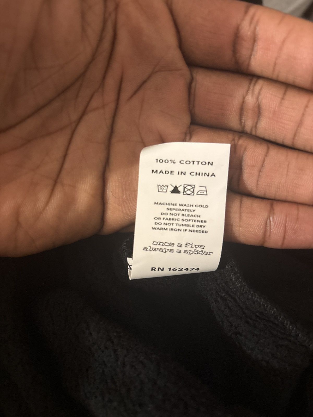 Sp5der Sp5der Angel Number Hoodie Black/Pink Size US L / EU 52-54 / 3 - 4 Thumbnail