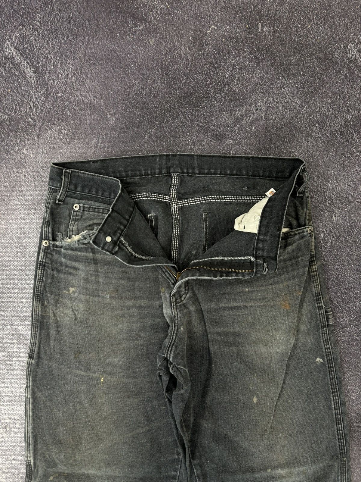 Dickies × Vintage Vintage Dickies Y2K Faded Black USA Hype Pants Jeans Size US 32 / EU 48 - 16 Thumbnail
