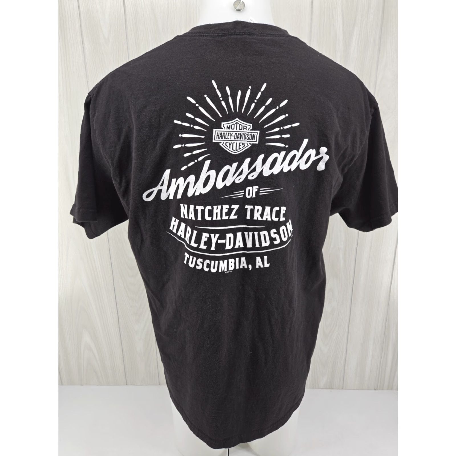 Harley Davidson Harley-Davidson T-Shirt Men XL Black Distressed Logo Size US XL / EU 56 / 4 - 2 Thumbnail