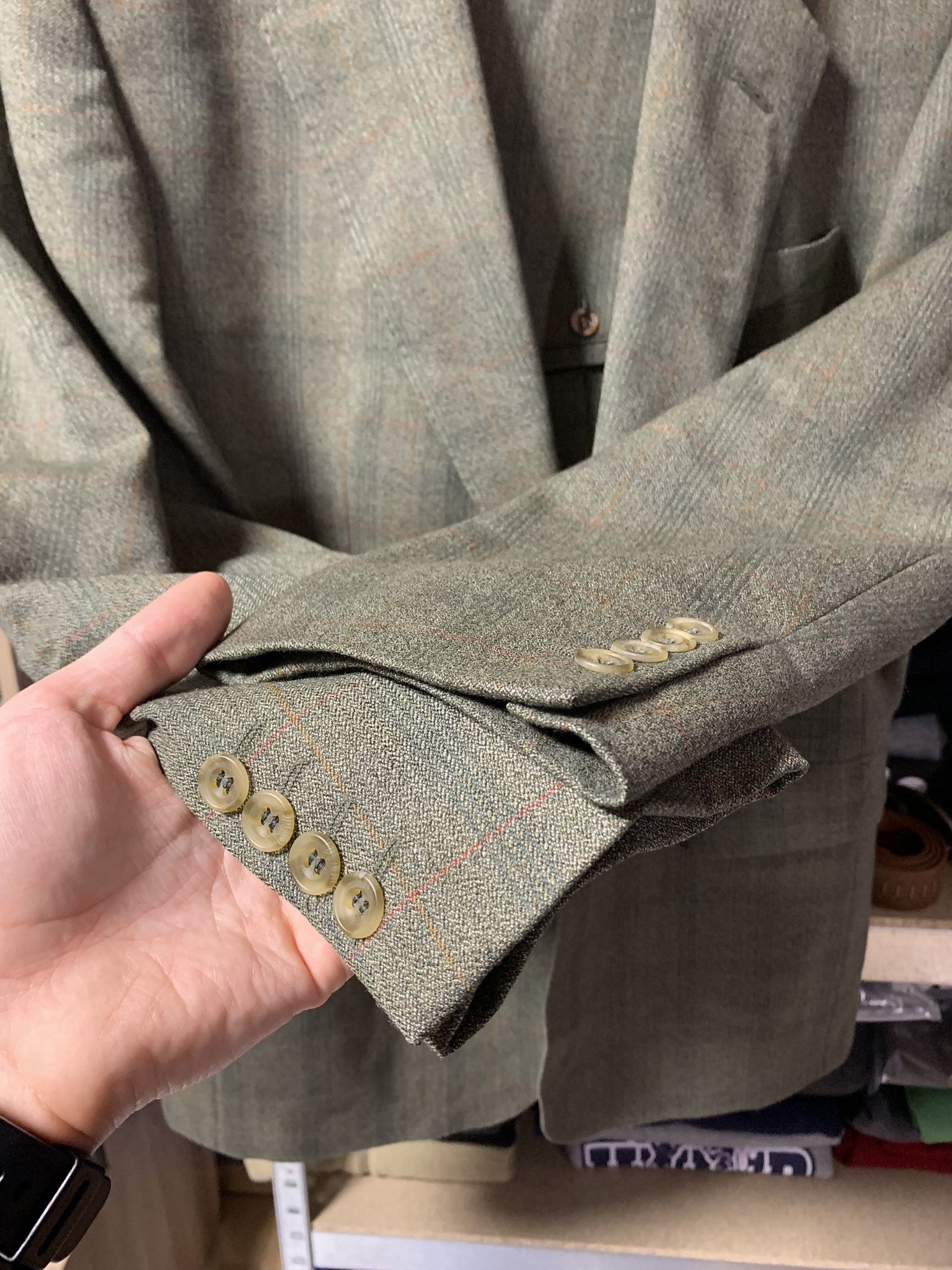 DAKS DAKS JERMYN STREET PURE NEW WOOL SUIT SIZE 40R Size 40R - 8 Thumbnail
