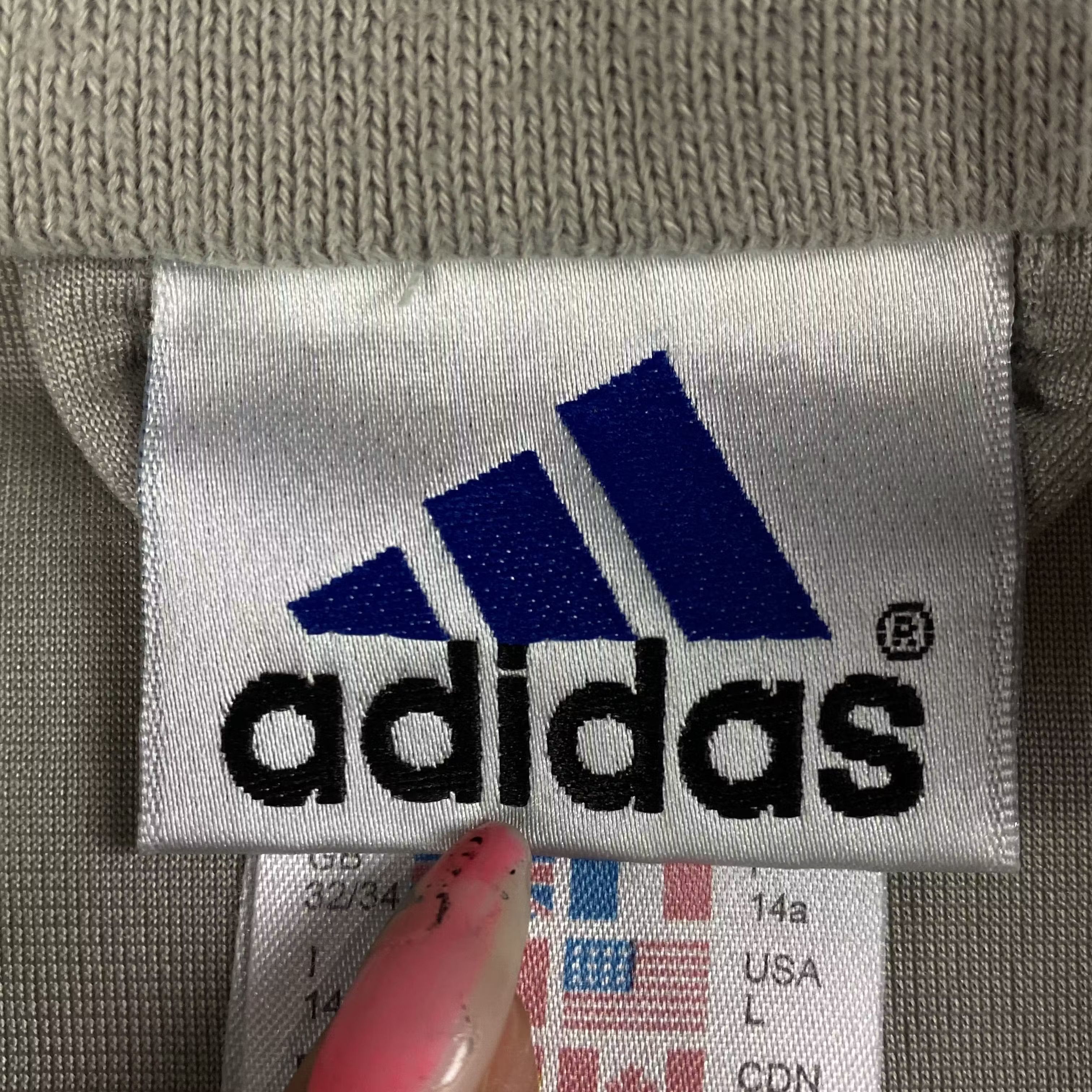 Adidas × Vintage Mens Track Jacket Adidas Vintage Size L Size US L / EU 52-54 / 3 - 4 Thumbnail