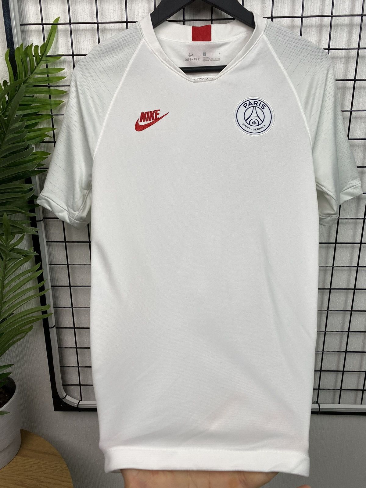 Nike Nike PSG Training Football Jersey White Men’s Shirt Kit Size US M / EU 48-50 / 2 - 6 Thumbnail