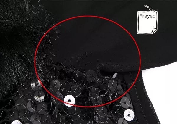 Comme des Garcons Comme Des Garcons Black Retro Sequin Shirt Size XS / US 0-2 / IT 36-38 - 7 Thumbnail