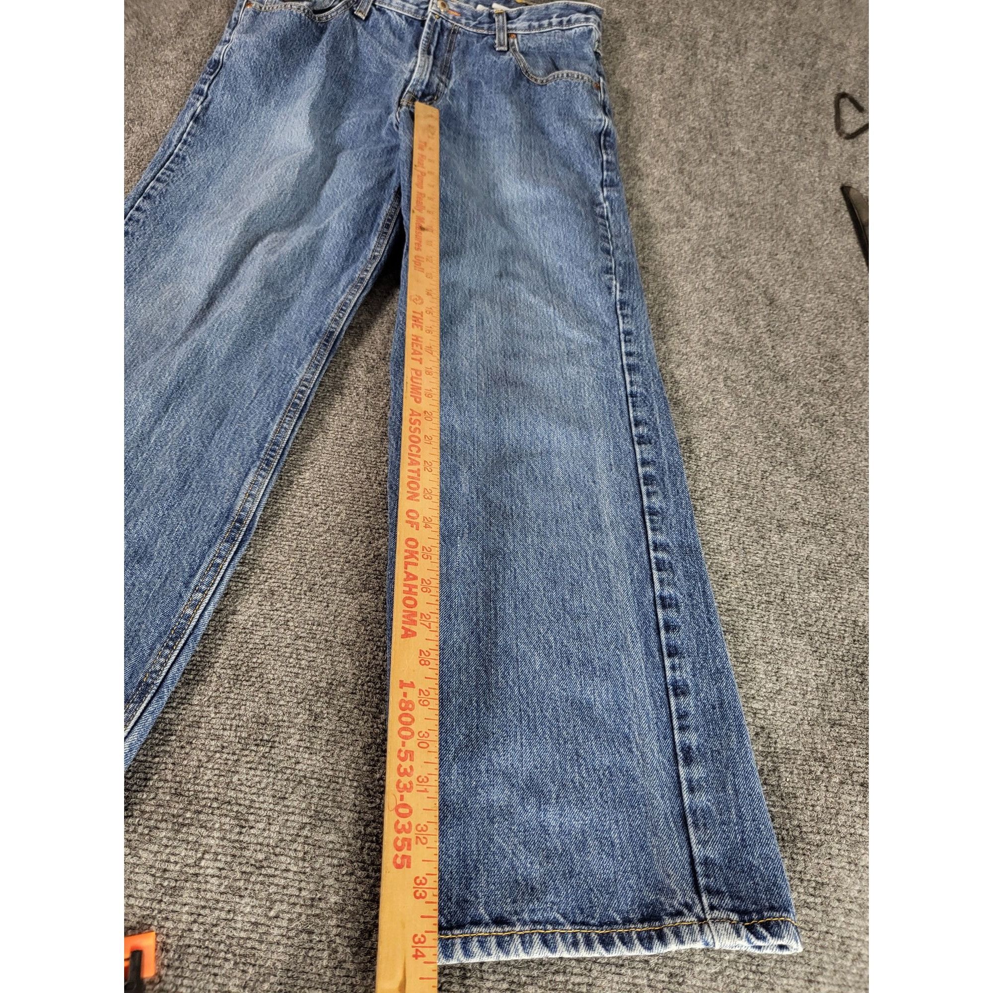CINCH Cinch Black Label Tapered Leg Jeans Men Sz 35X34 Blue Denim Size US 35 - 3 Thumbnail