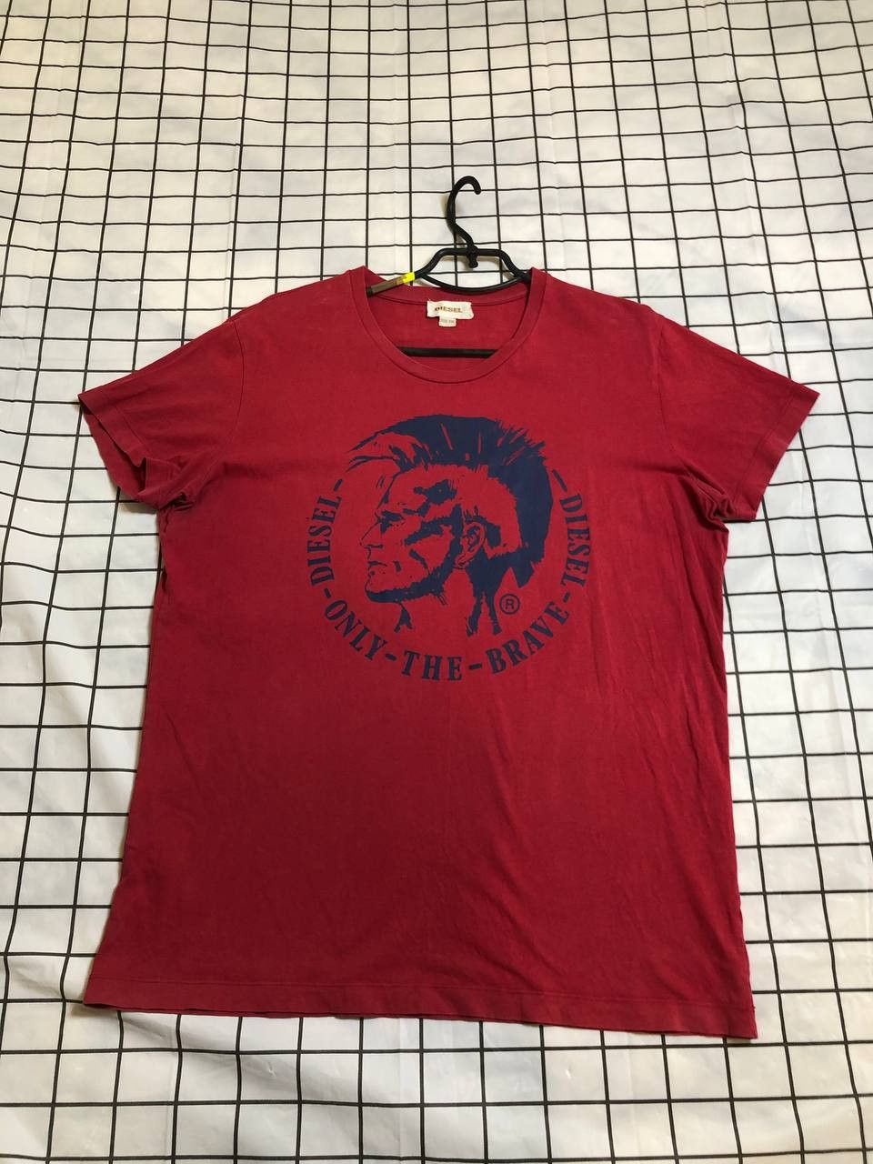 Diesel Vintage T-shirts Diesel Big Logo Only The Brave Y2K 00s Size US XXL / EU 58 / 5 - 1 Thumbnail