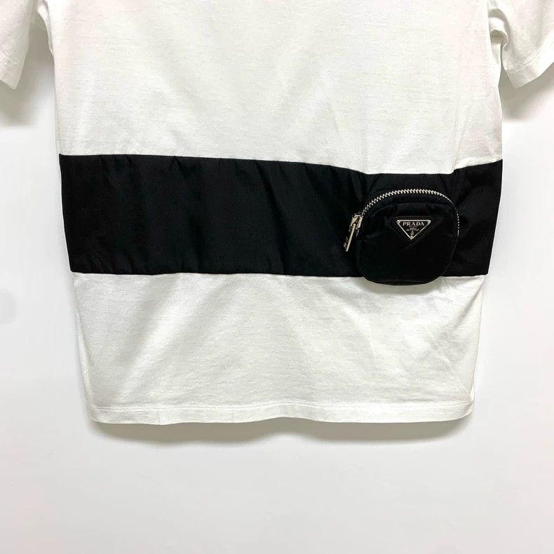 Prada Prada Waist bag triangle logo short sleeves 2501-Nextarrow Size S / US 4 / IT 40 - 7 Thumbnail