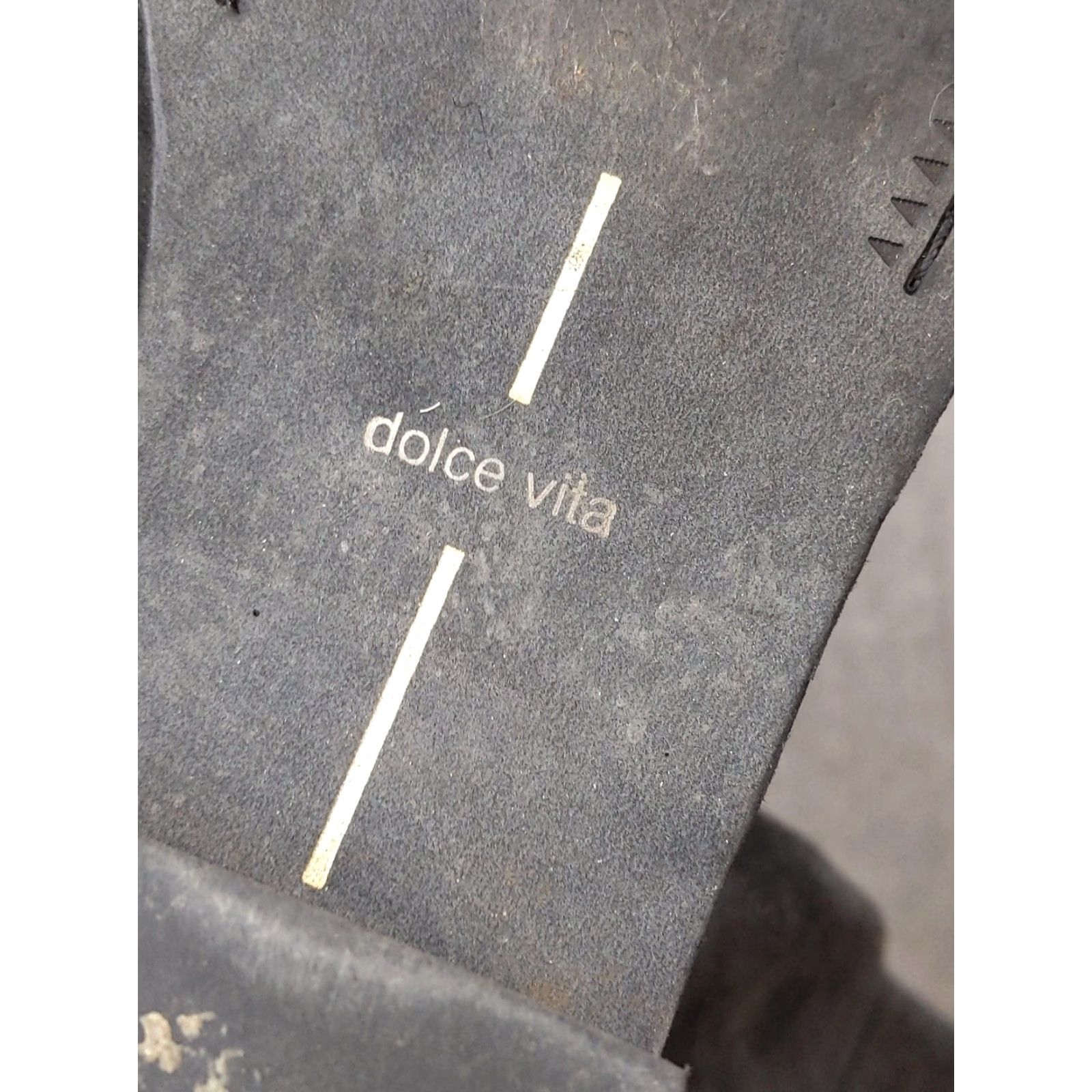 Dolce Vita Dolce Vita Boots Womens Size 10 Gray Suede Over the Knee Riding Block Heel Zip Size US 10 / IT 40 - 7 Thumbnail