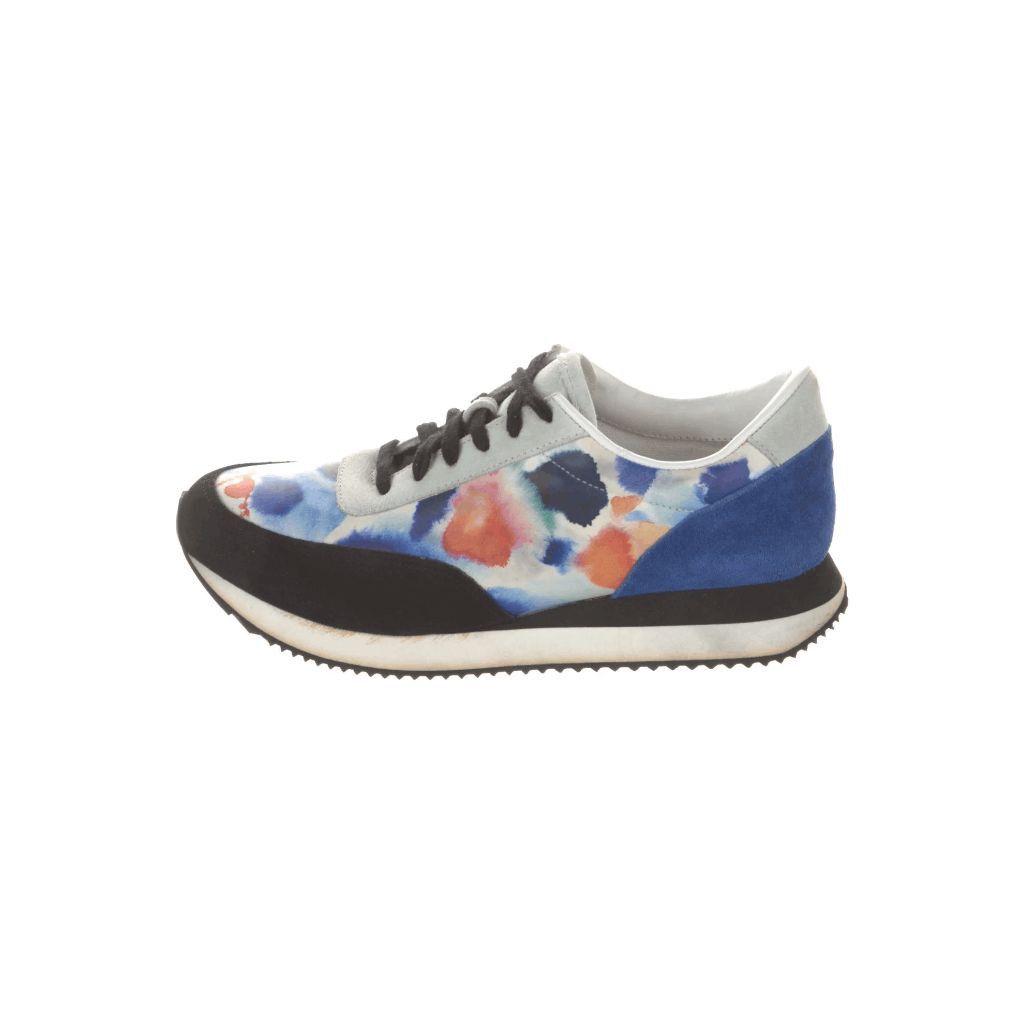 Loeffler Randall Loeffler Randall Women's Suede Tie-Dye Print Sneakers Blue M Size US 7 / IT 37 - 1 Thumbnail