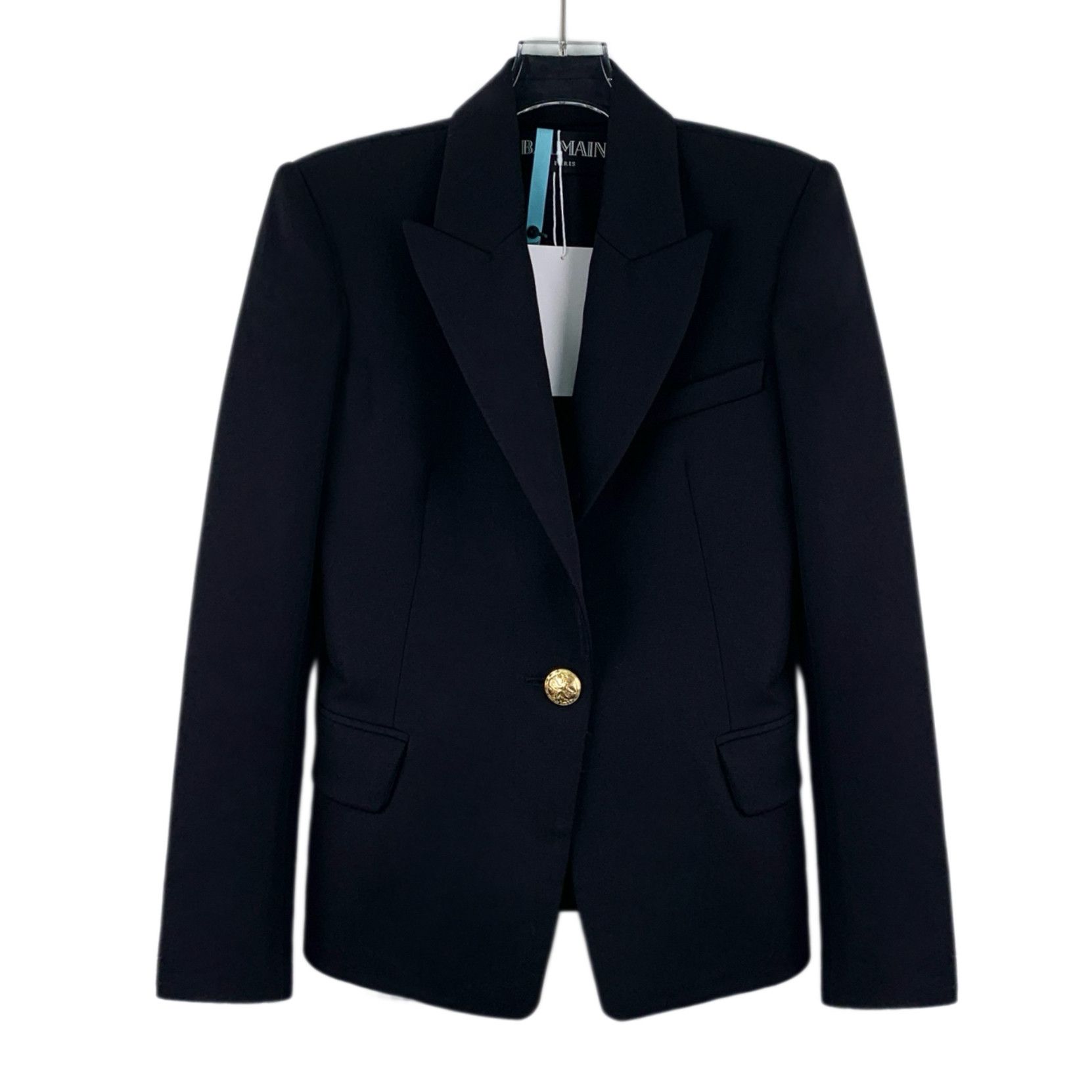 Balmain Balmain Wool Blazer Black (36) Size XS / US 0-2 / IT 36-38 - 1 Thumbnail