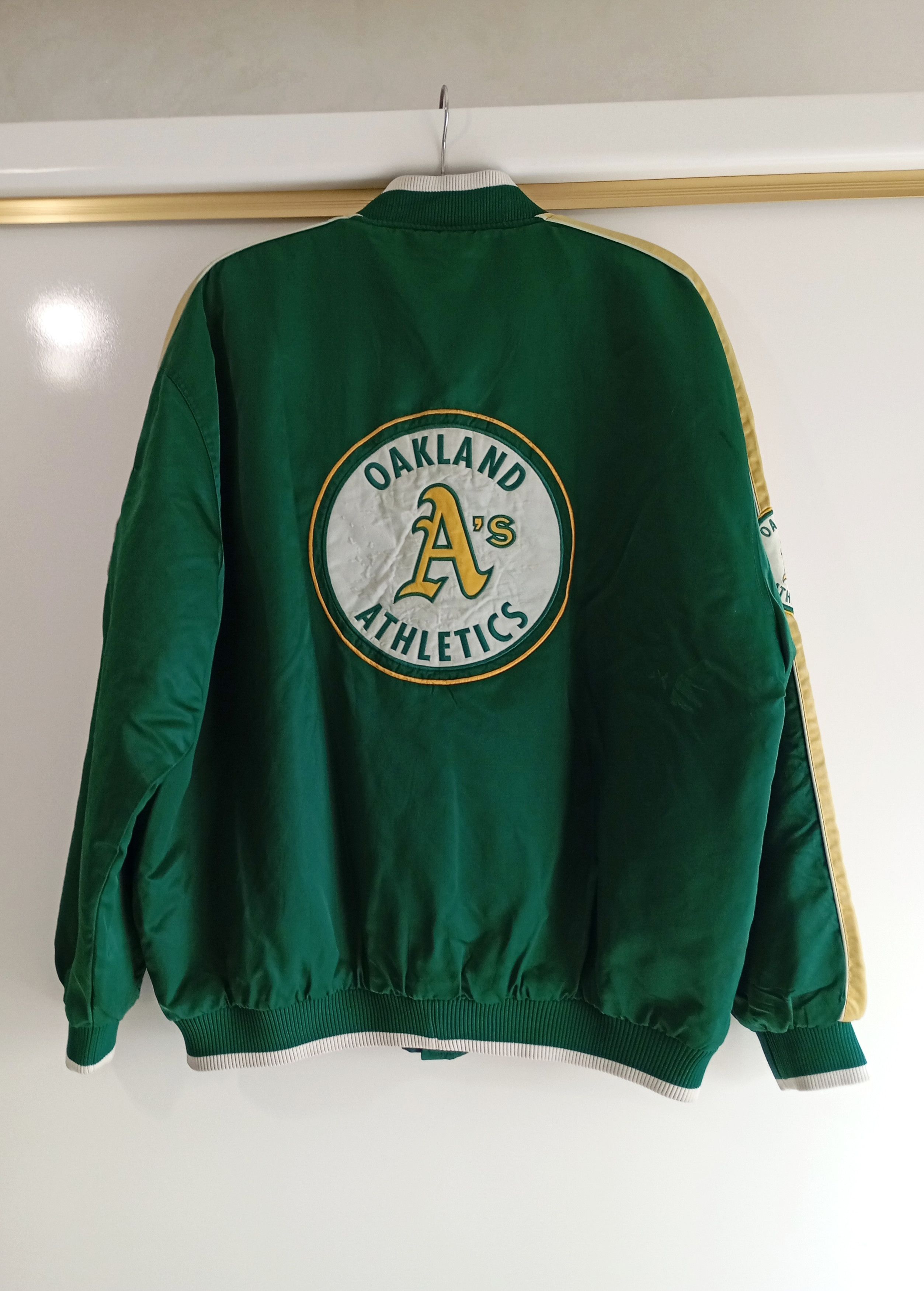 MLB Vintage Oakland Athletics Majestic Jacket Size US XL / EU 56 / 4 - 6 Thumbnail