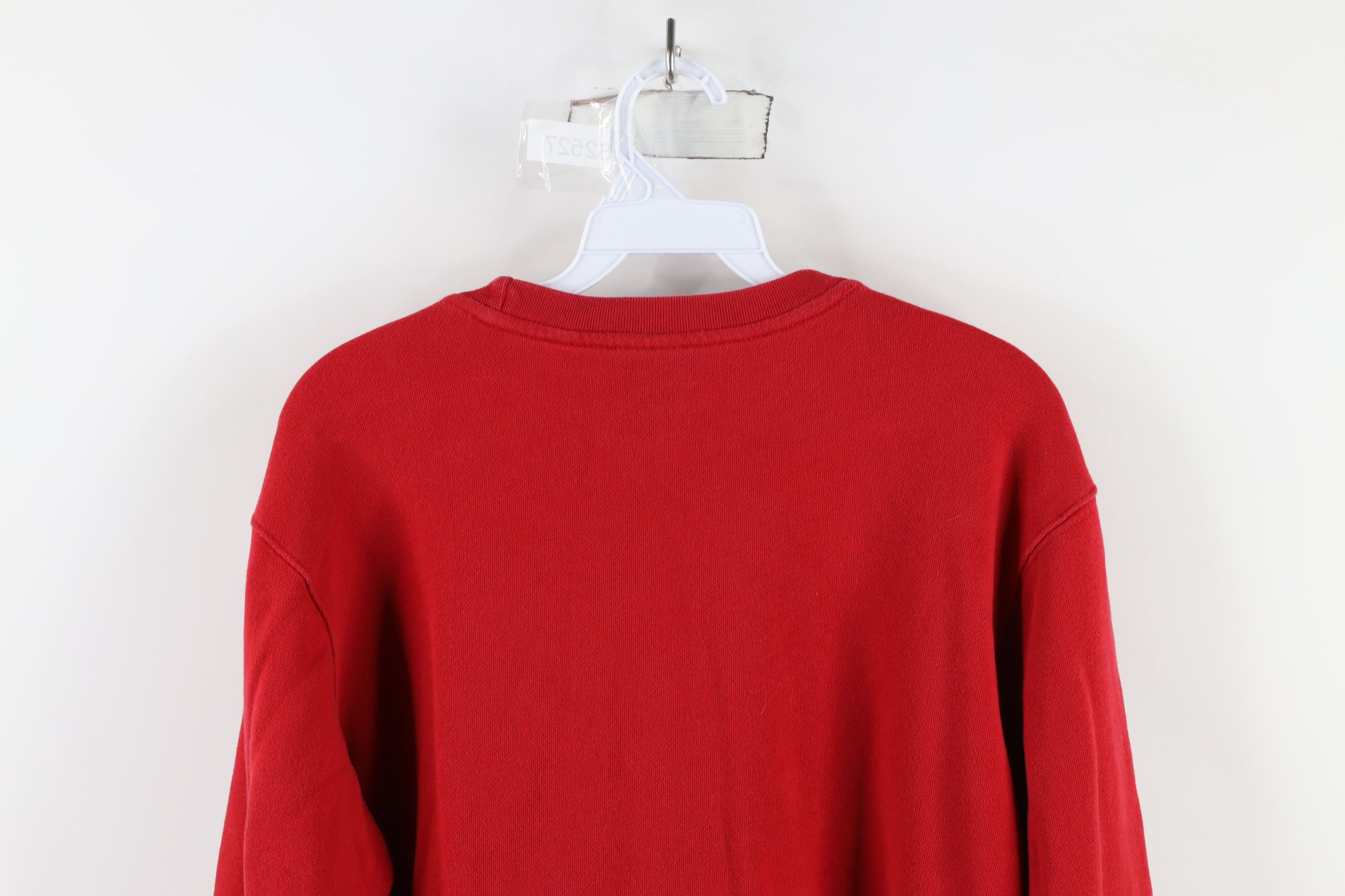 Ralph Lauren × Vintage Vintage 90s Ralph Lauren Faded Crewneck Sweatshirt Red Size US M / EU 48-50 / 2 - 11 Thumbnail
