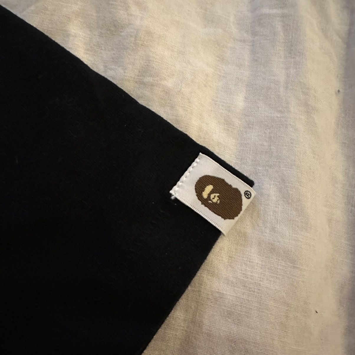 Bape Bape Collge Tee Black and Navy Size US M / EU 48-50 / 2 - 5 Thumbnail