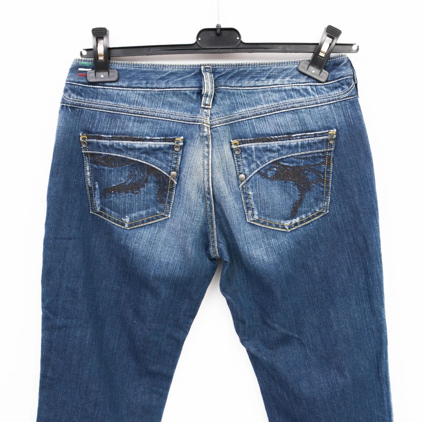 Diesel KYCUT Women's W27 L32 Jeans Low Rise Trousers Cotton Ladies Size 27" / US 4 / IT 40 - 2 Thumbnail